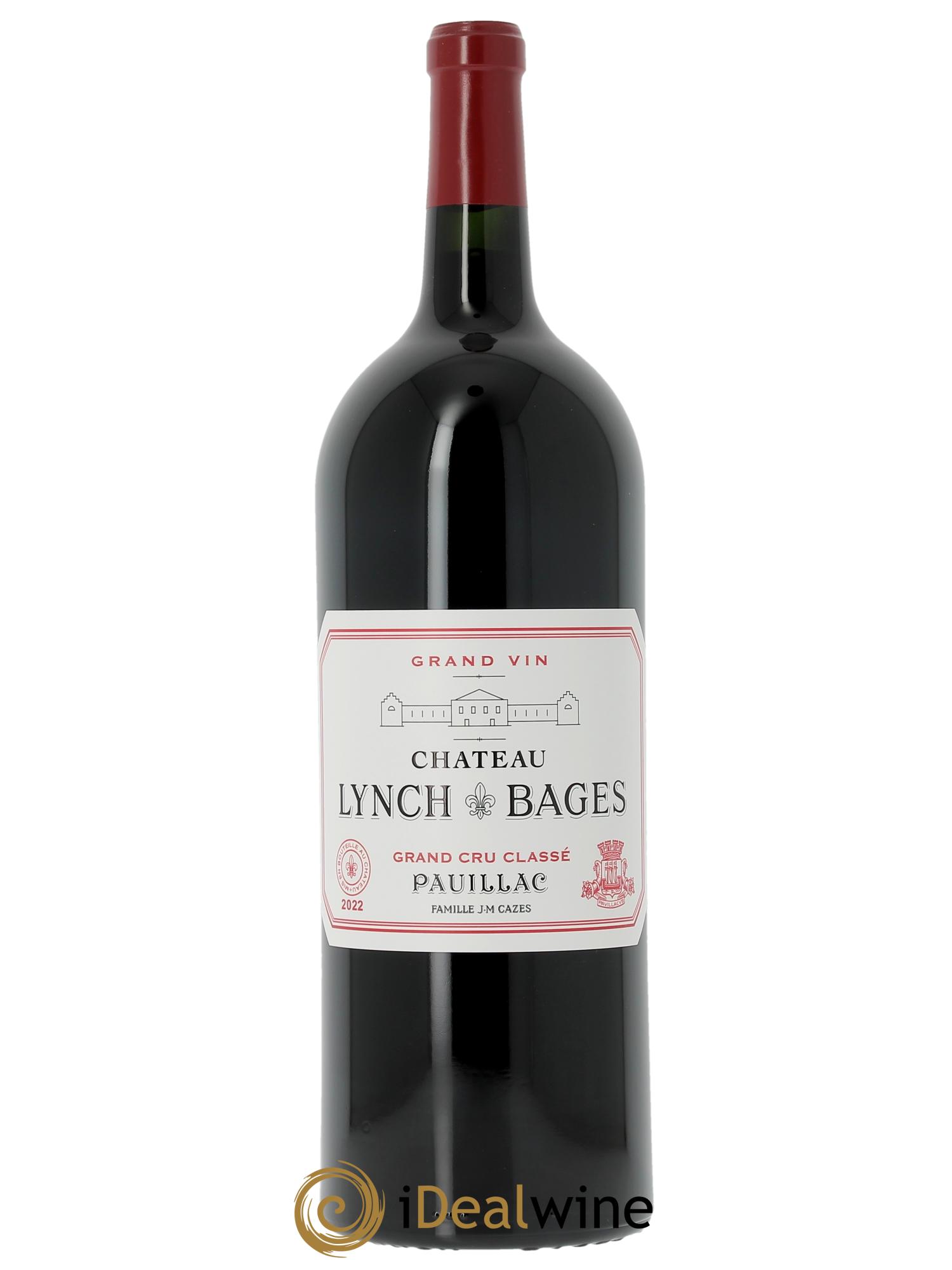 Château Lynch Bages 5ème Grand Cru Classé (OWC if 3 mgs) 2022 - Lot of 1 magnum - 0