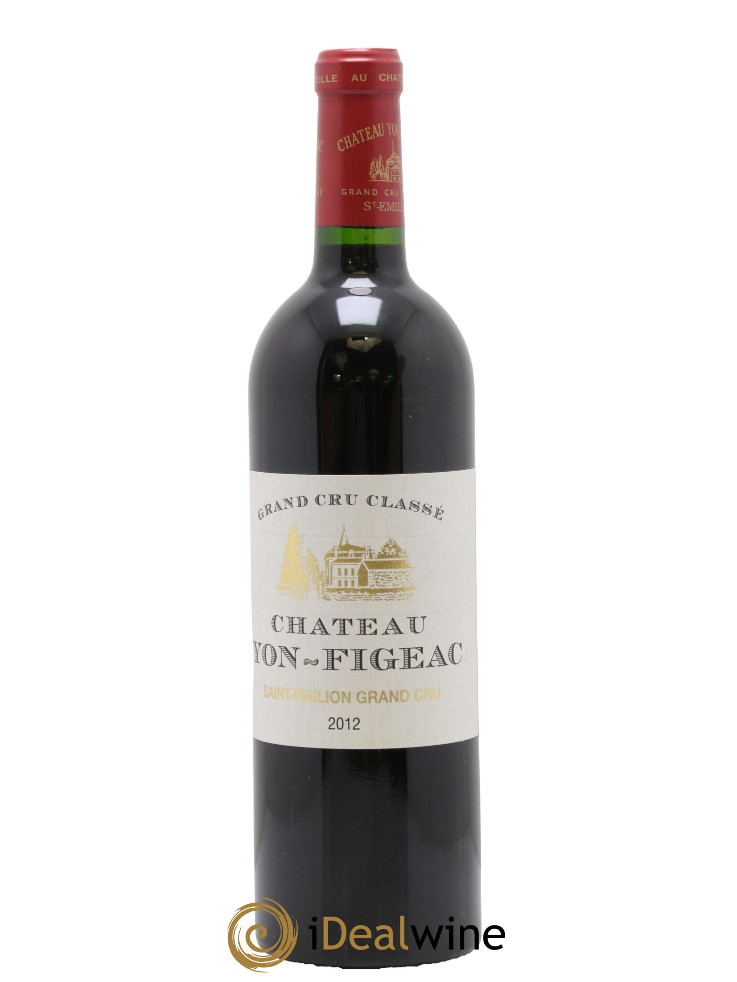 Château Yon Figeac Grand Cru Classé 2012 - Lot de 1 bouteille - 0