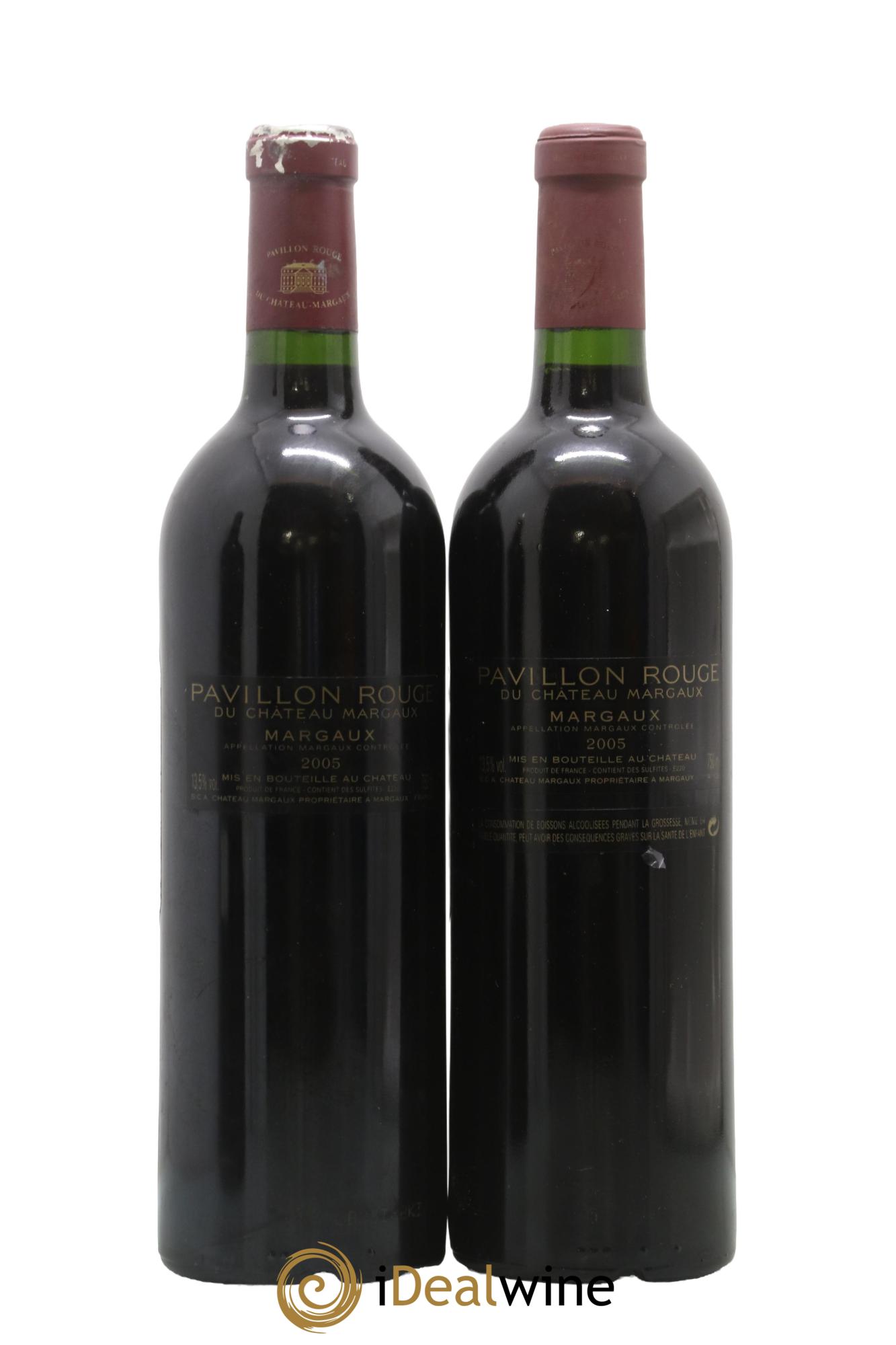Pavillon Rouge du Château Margaux Second Vin 2005 - Lot de 2 bouteilles - 1