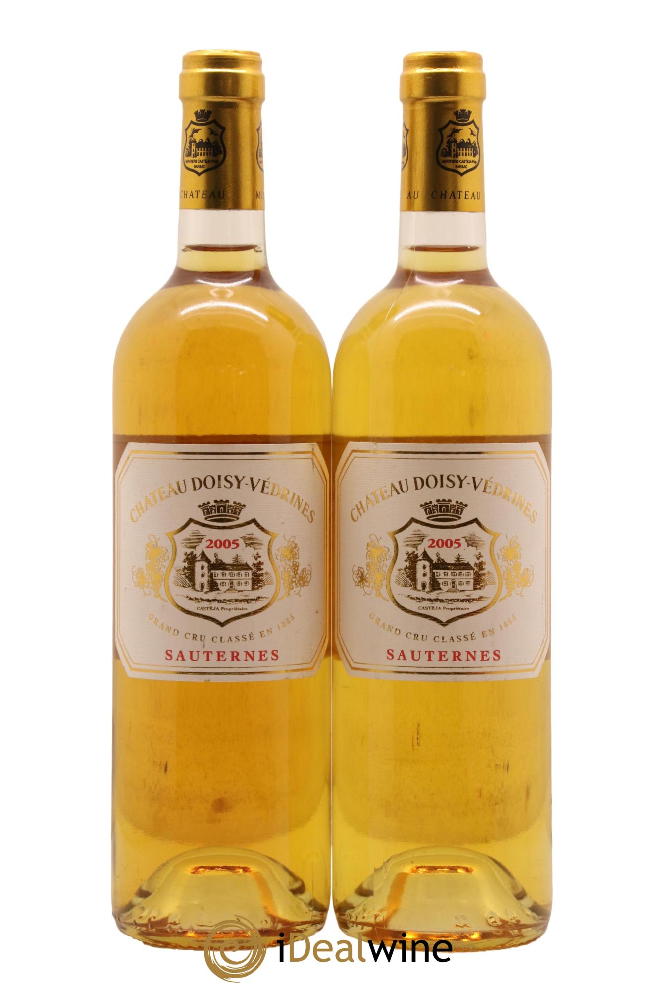 Château Doisy-Védrines 2ème Grand Cru Classé 2005 - Lotto di 2 bottiglie - 0
