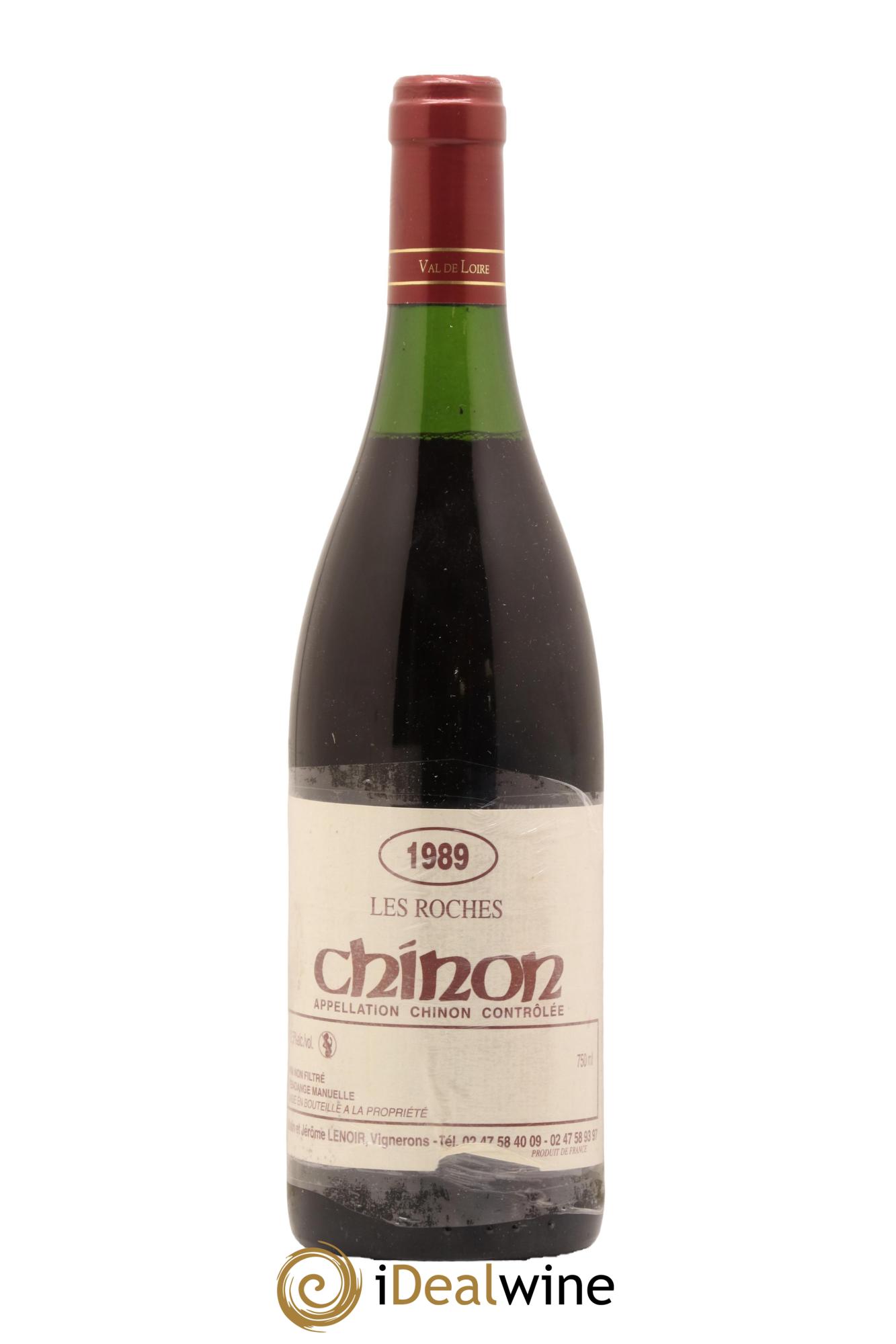 Chinon Les Roches Lenoir (Domaine) 1989 - Lot de 1 bouteille - 0