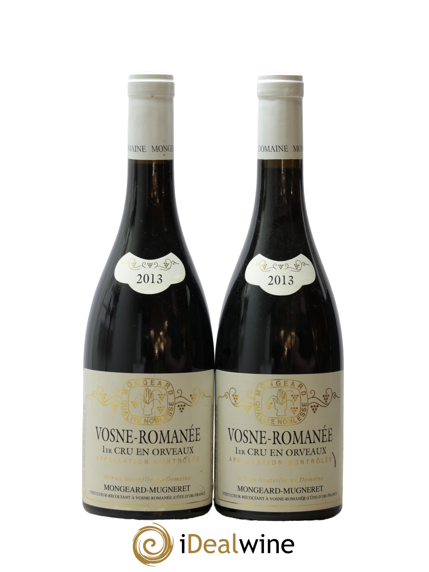 Vosne-Romanée 1er Cru En Orveaux Mongeard-Mugneret (Domaine) 2013 - Lot de 2 bouteilles - 0
