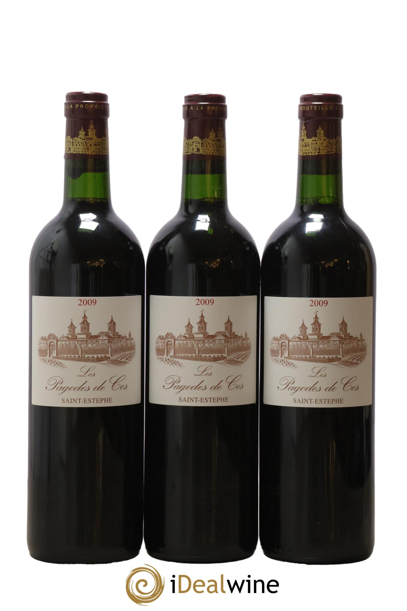 Les Pagodes de Cos Second Vin 2009 - Posten von 12 Flaschen - 4