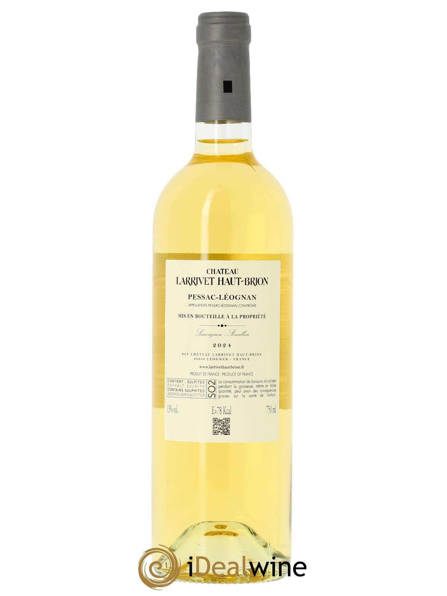 Château Larrivet Haut-Brion  2024 - Lot de 1 bouteille - 1