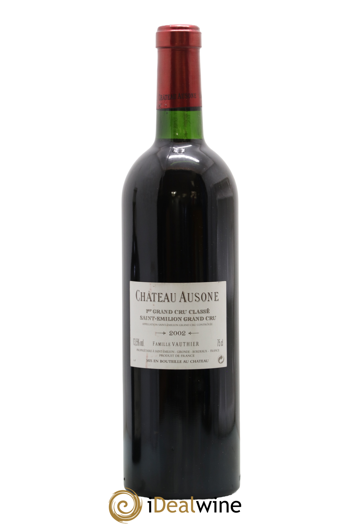 Château Ausone 1er Grand Cru Classé A 2002 - Lot de 1 bouteille - 1