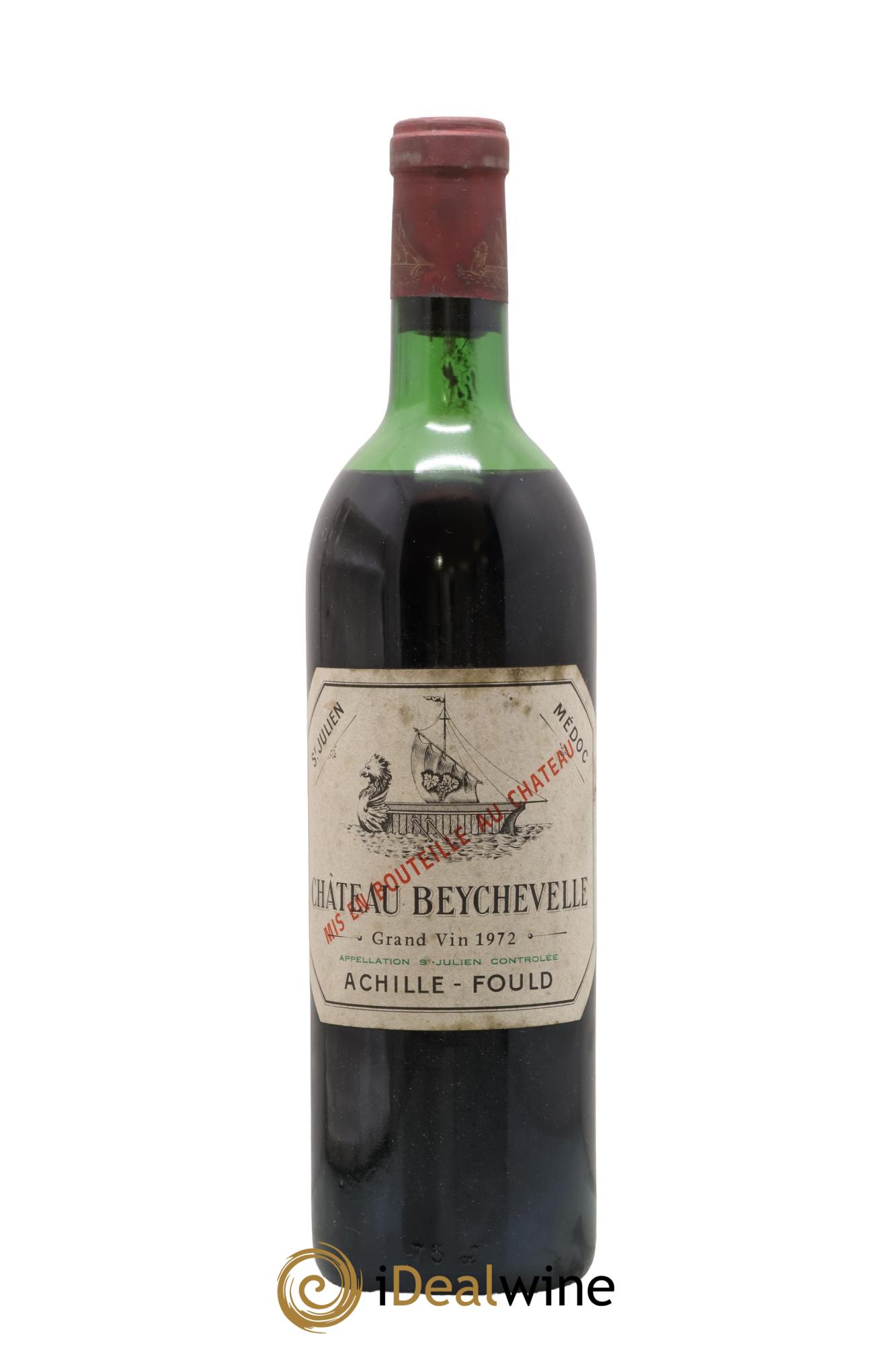 Château Beychevelle 4ème Grand Cru Classé 1972 - Lot of 1 bottle - 0