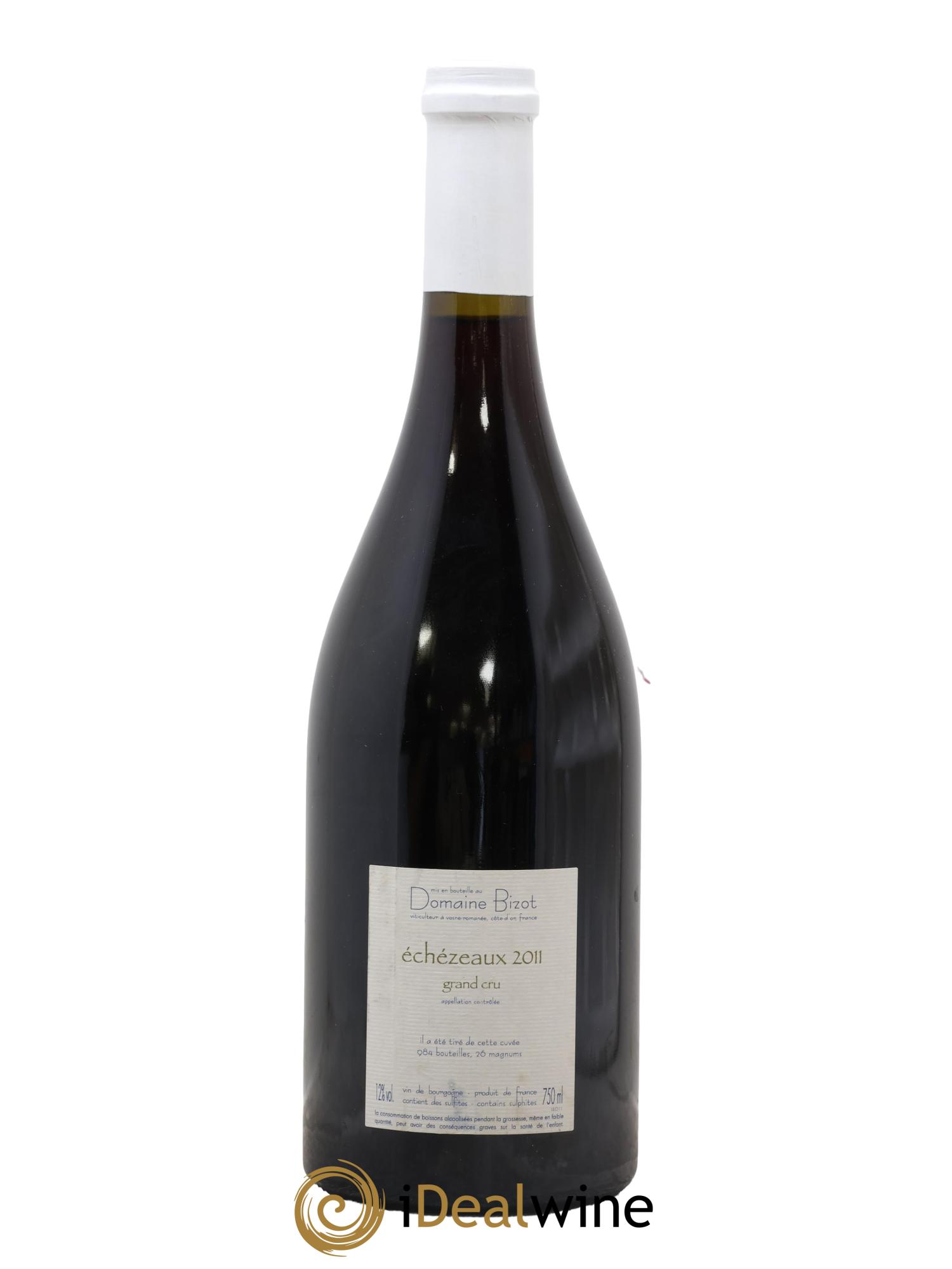 Echezeaux Grand Cru Bizot (Domaine) 2011 - Lot of 1 bottle - 1