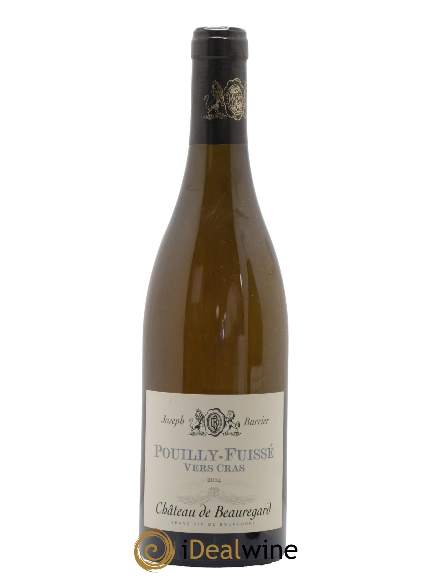 Pouilly-Fuissé Vers Cras Chateau de Beauregard 2014 - Lot de 1 bouteille - 0