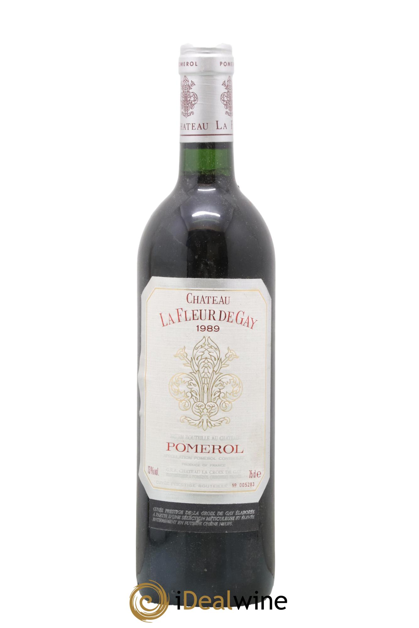 Château la Fleur de Gay 1989 - Lot de 1 bouteille - 0