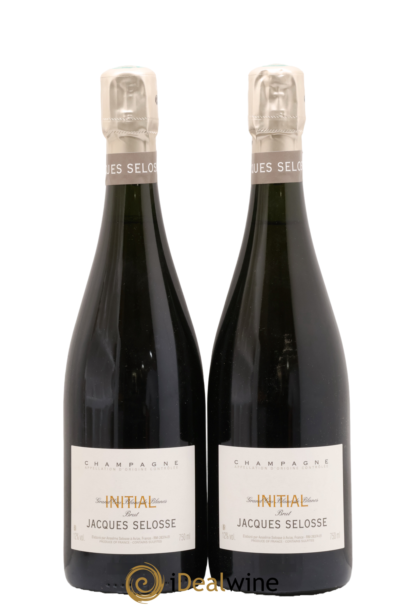 Initial Brut Jacques Selosse - Lot de 2 bouteilles - 0
