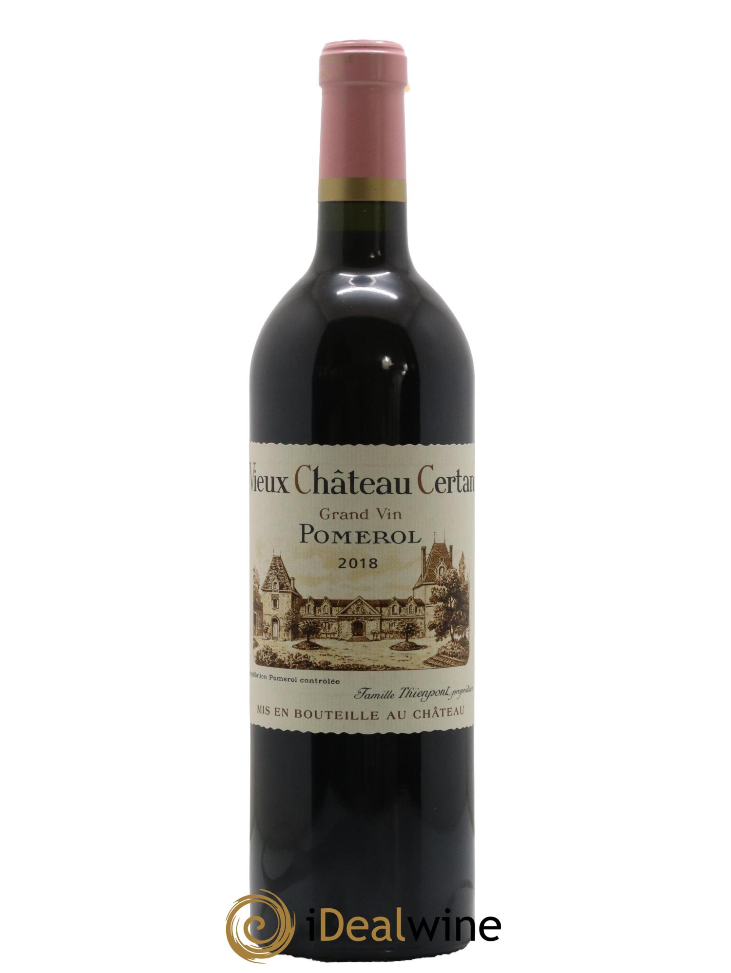 Vieux Château Certan 2018 - Lot de 1 bouteille - 0