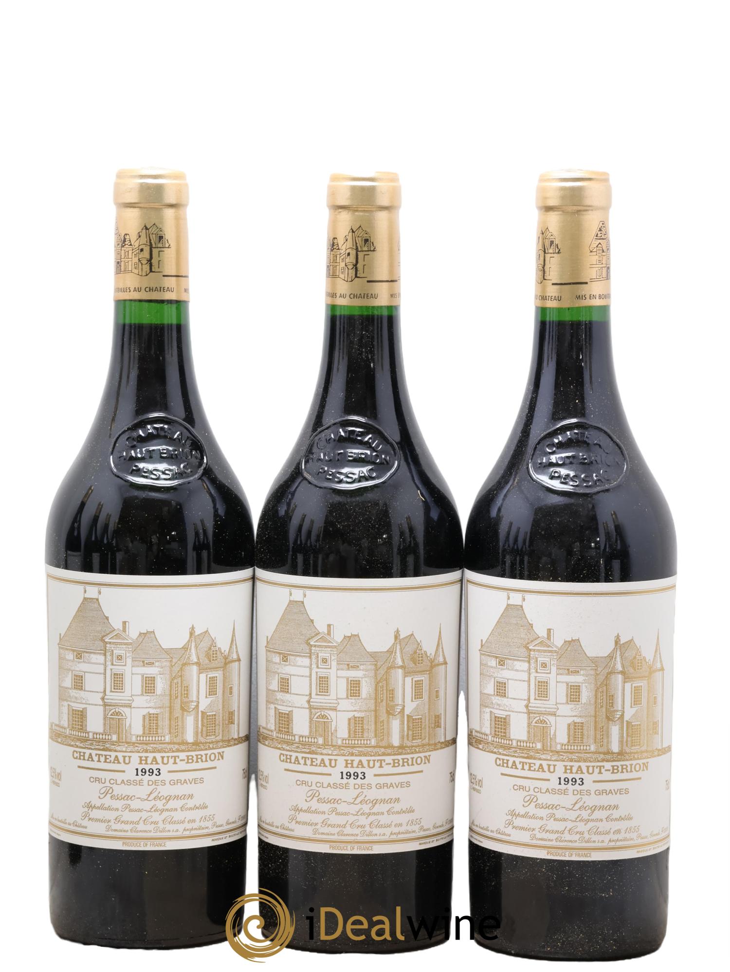 Château Haut Brion 1er Grand Cru Classé  1993 - Lot of 12 bottles - 2