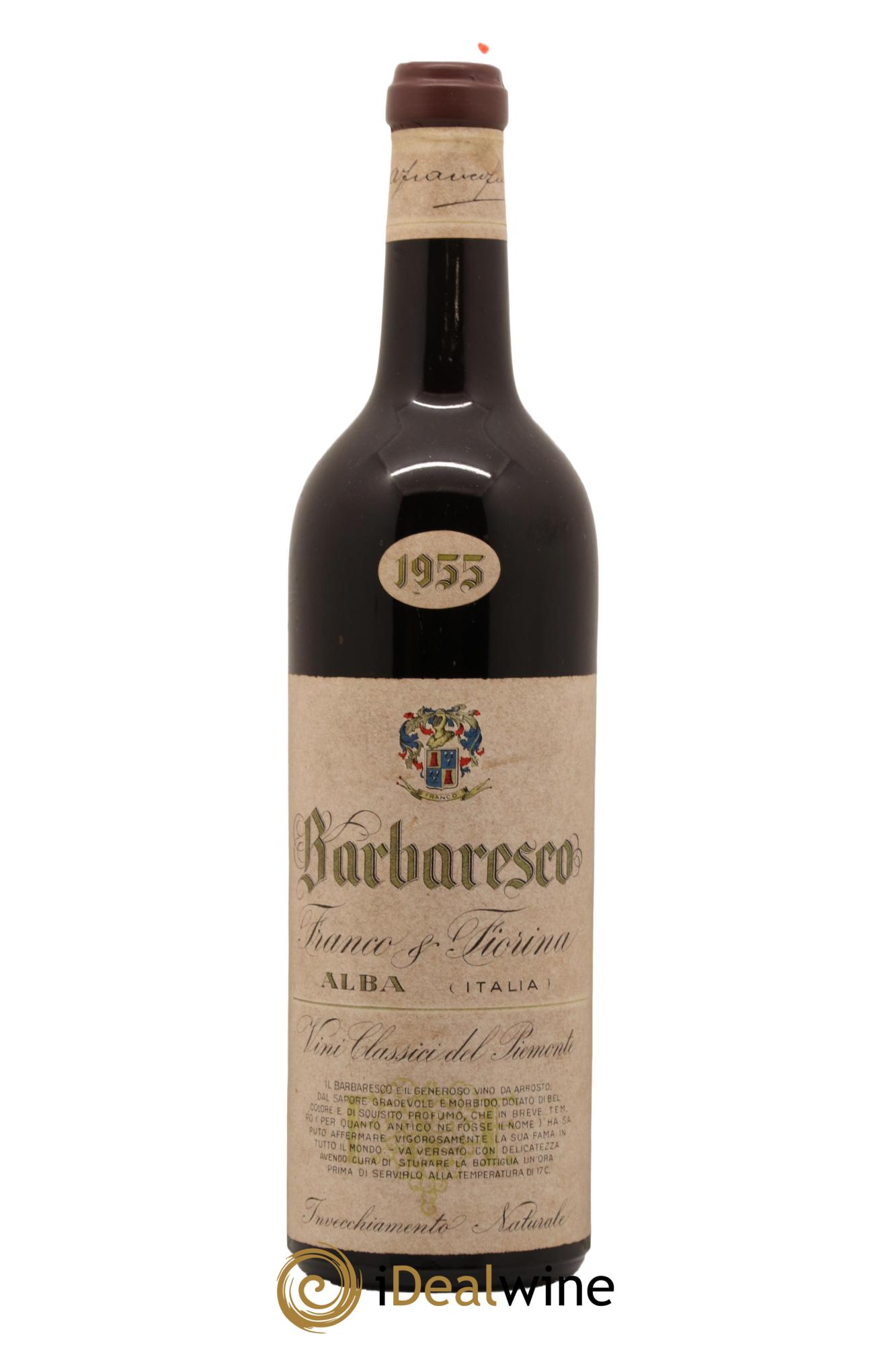 Barbaresco DOCG Fiorina Franco 1955 - Lot de 1 bouteille - 0