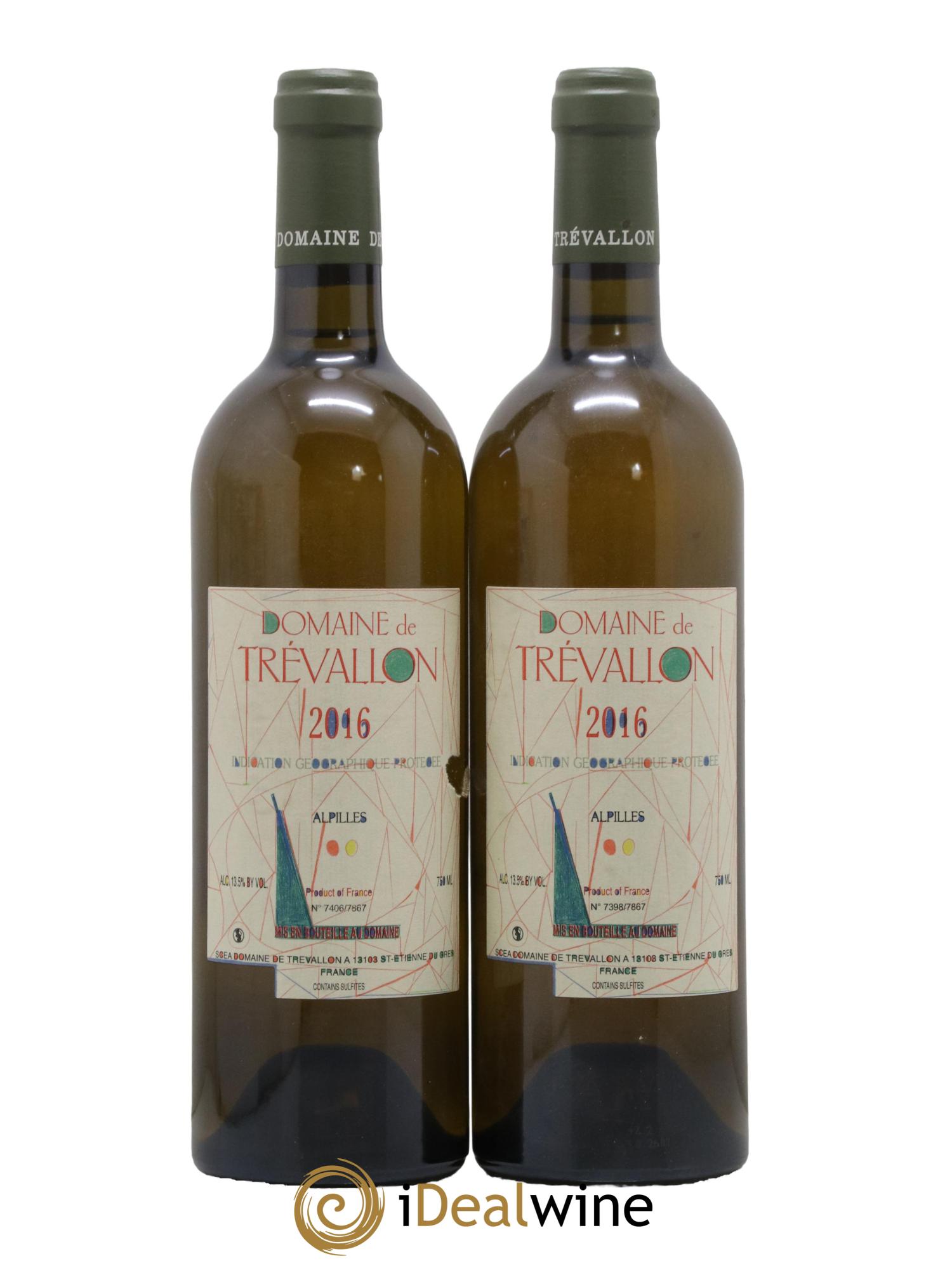 Alpilles Trévallon (Domaine de) Eloi Dürrbach 2016 - Posten von 2 Flaschen - 0