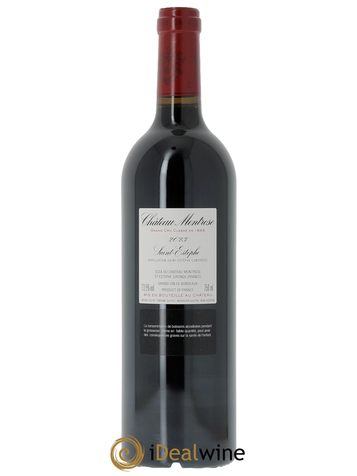 Château Montrose 2ème Grand Cru Classé (CBO à partir de 6 bts) 2023 - Lot de 1 bouteille - 1
