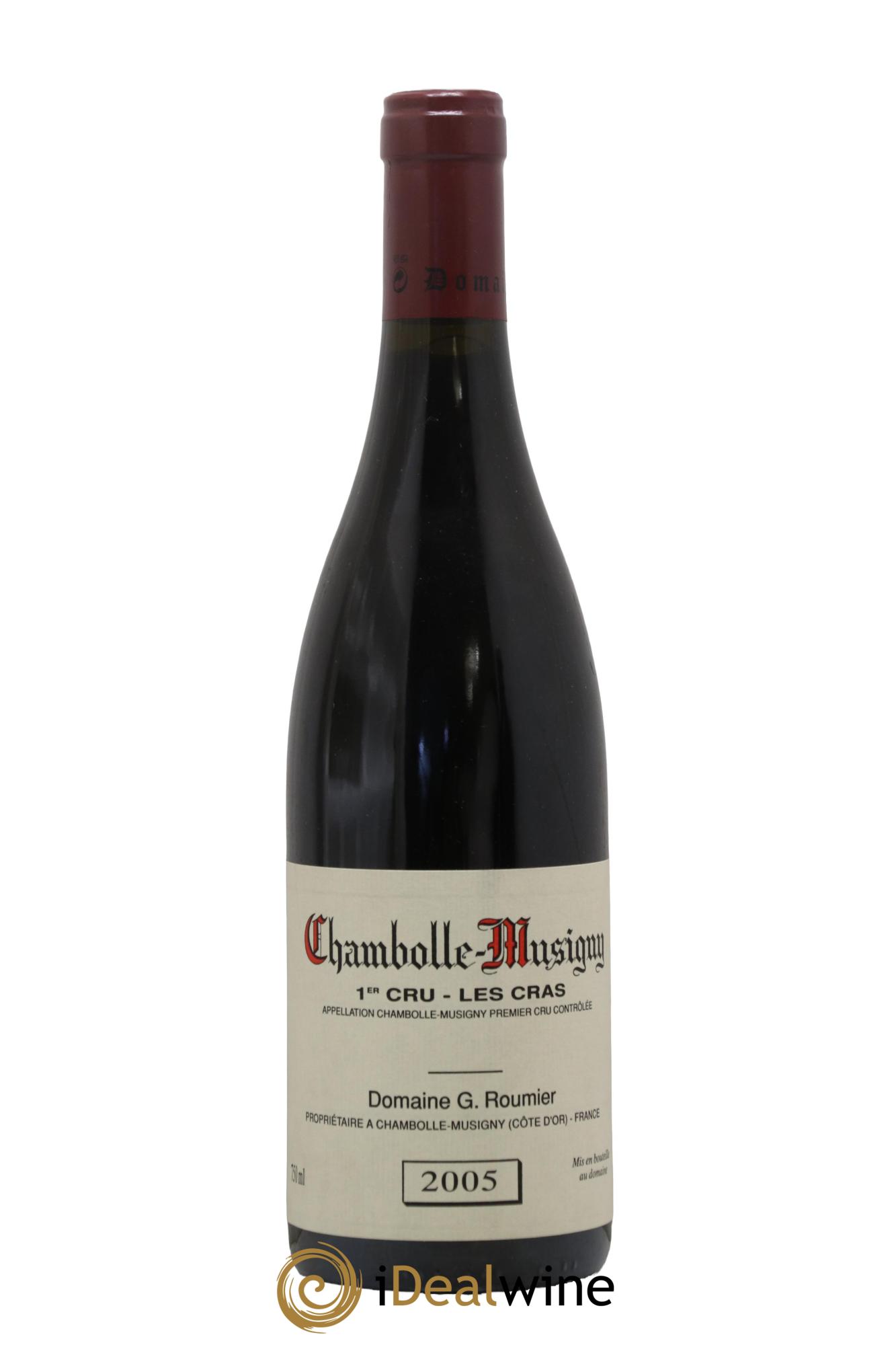 Chambolle-Musigny 1er Cru Les Cras Georges Roumier (Domaine) 2005 - Lot de 1 bouteille - 0