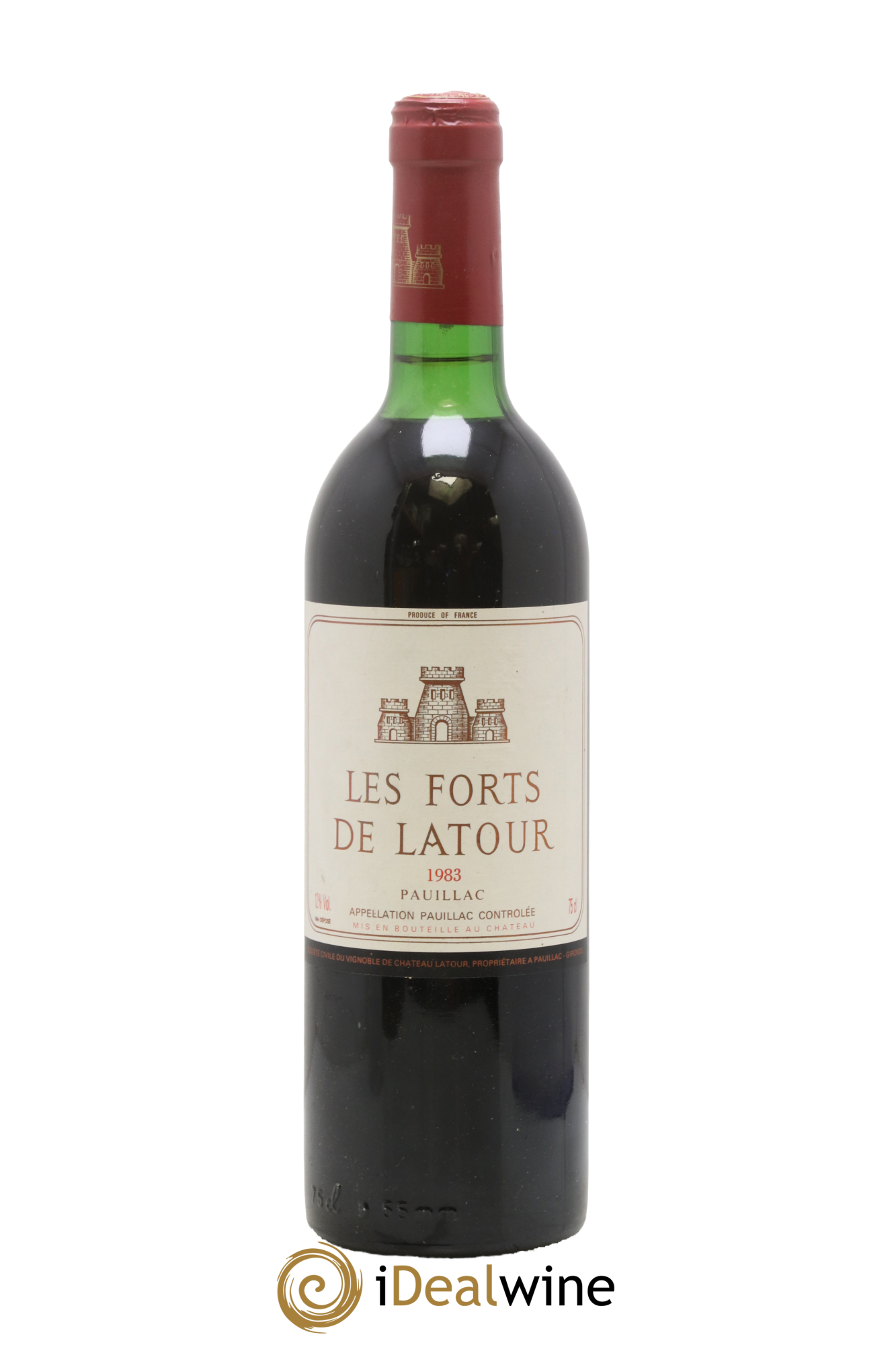 Les Forts de Latour Second Vin 1983 - Lot of 1 bottle - 0
