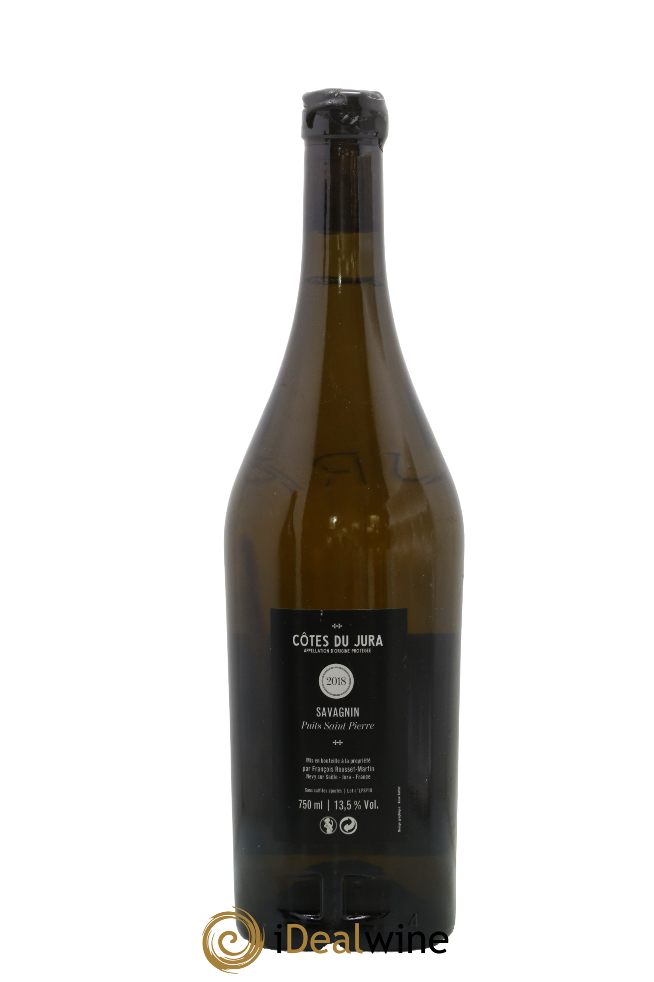 Côtes du Jura Savagnin Puits Saint-Pierre François Rousset Martin 2018 - Lot of 1 bottle - 1