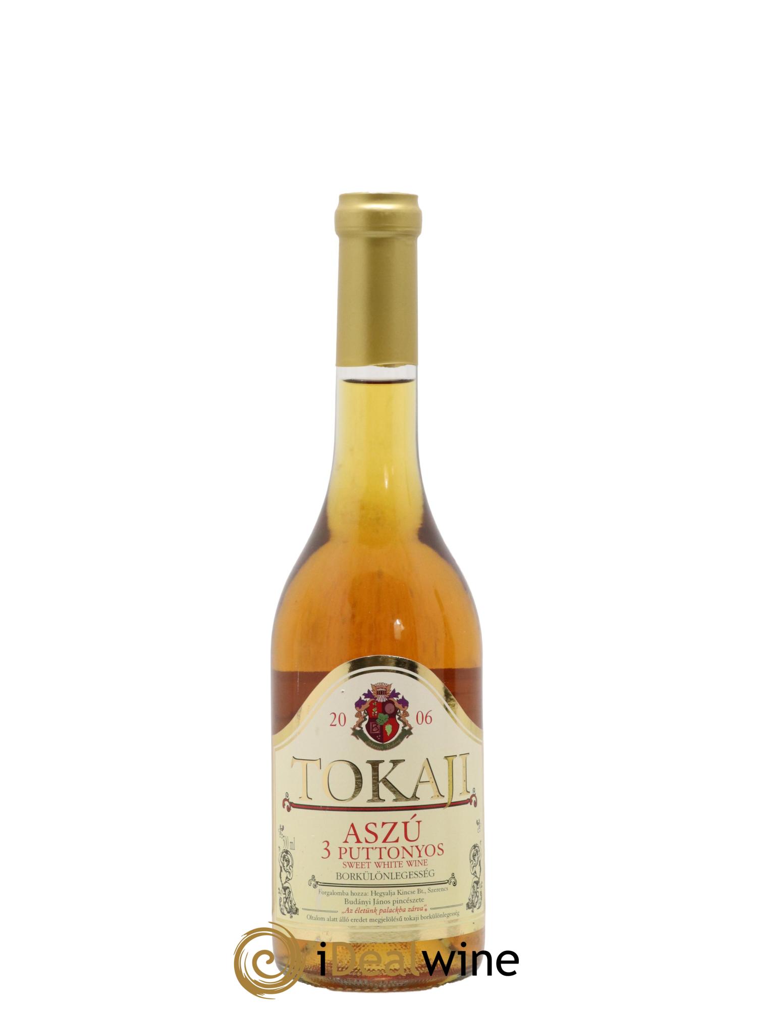 Tokaji Aszu 3 puttonyos Borkulonlegesseg 2006 - Lotto di 1 mezza bottiglia - 0