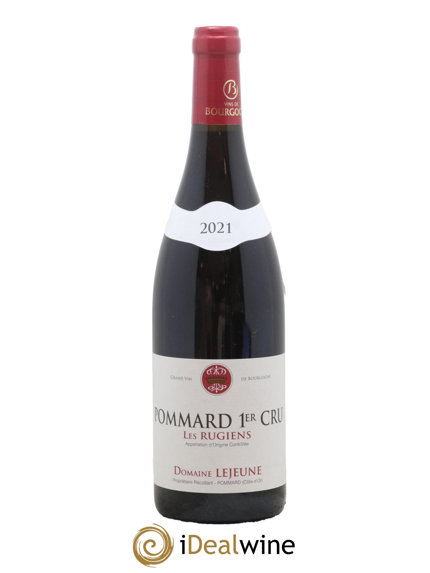 Pommard 1er Cru Les Rugiens Domaine Lejeune 2021 - Lot de 1 bouteille - 0