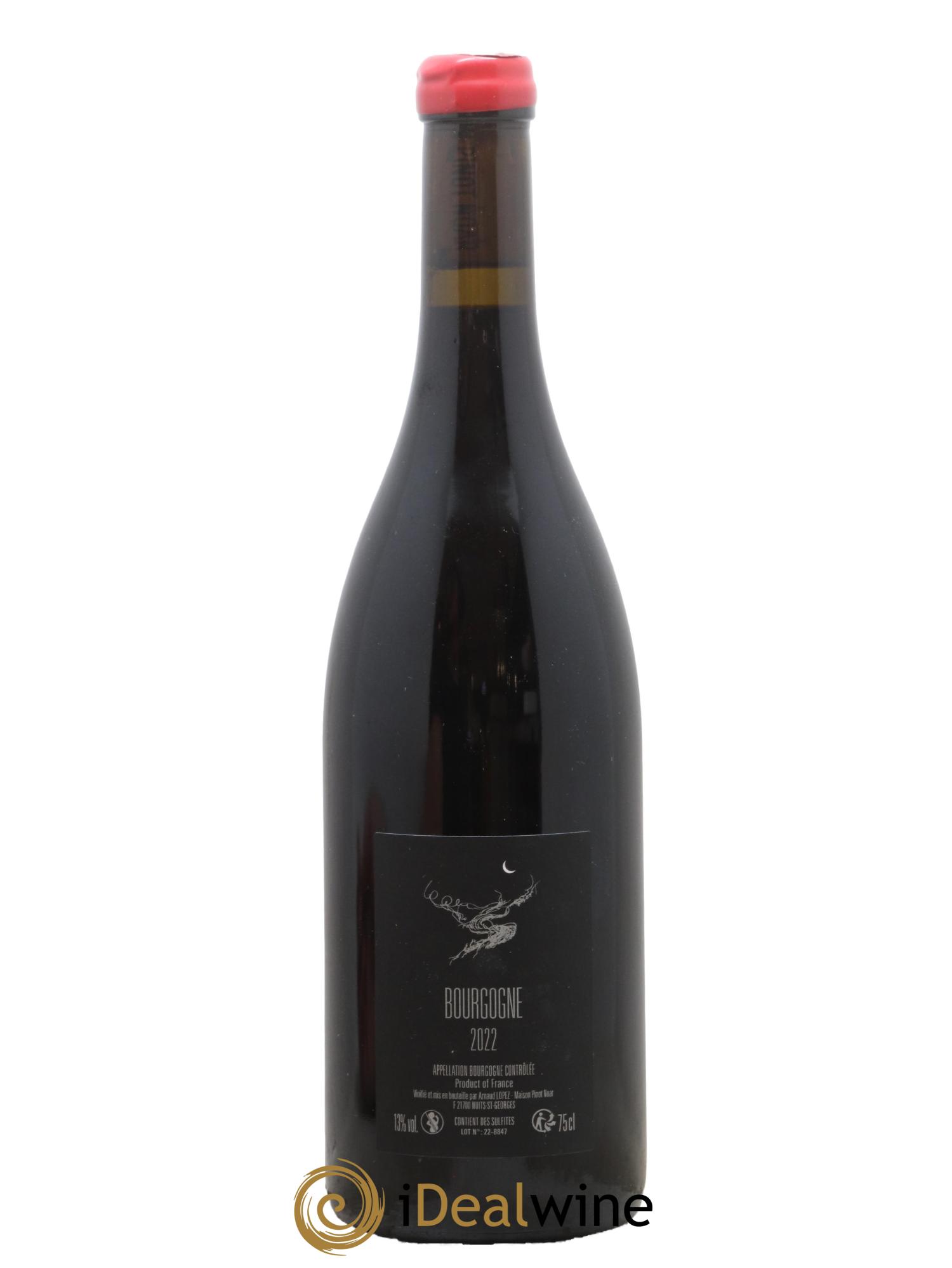 Bourgogne Lazaro Arnaud Lopez 2022 - Lot de 1 bouteille - 1