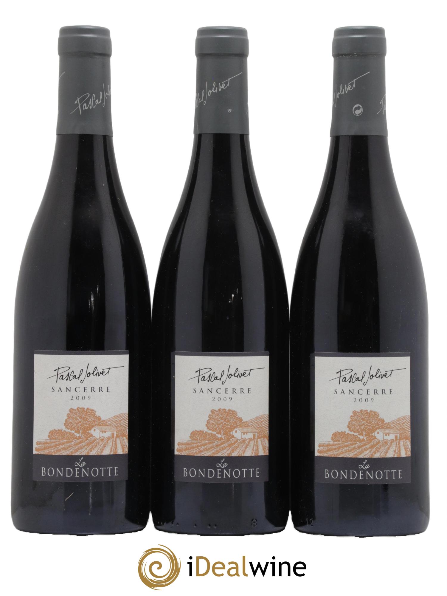 Sancerre La Bondenotte Pascal Jolivet 2009 - Lot de 3 bouteilles - 0