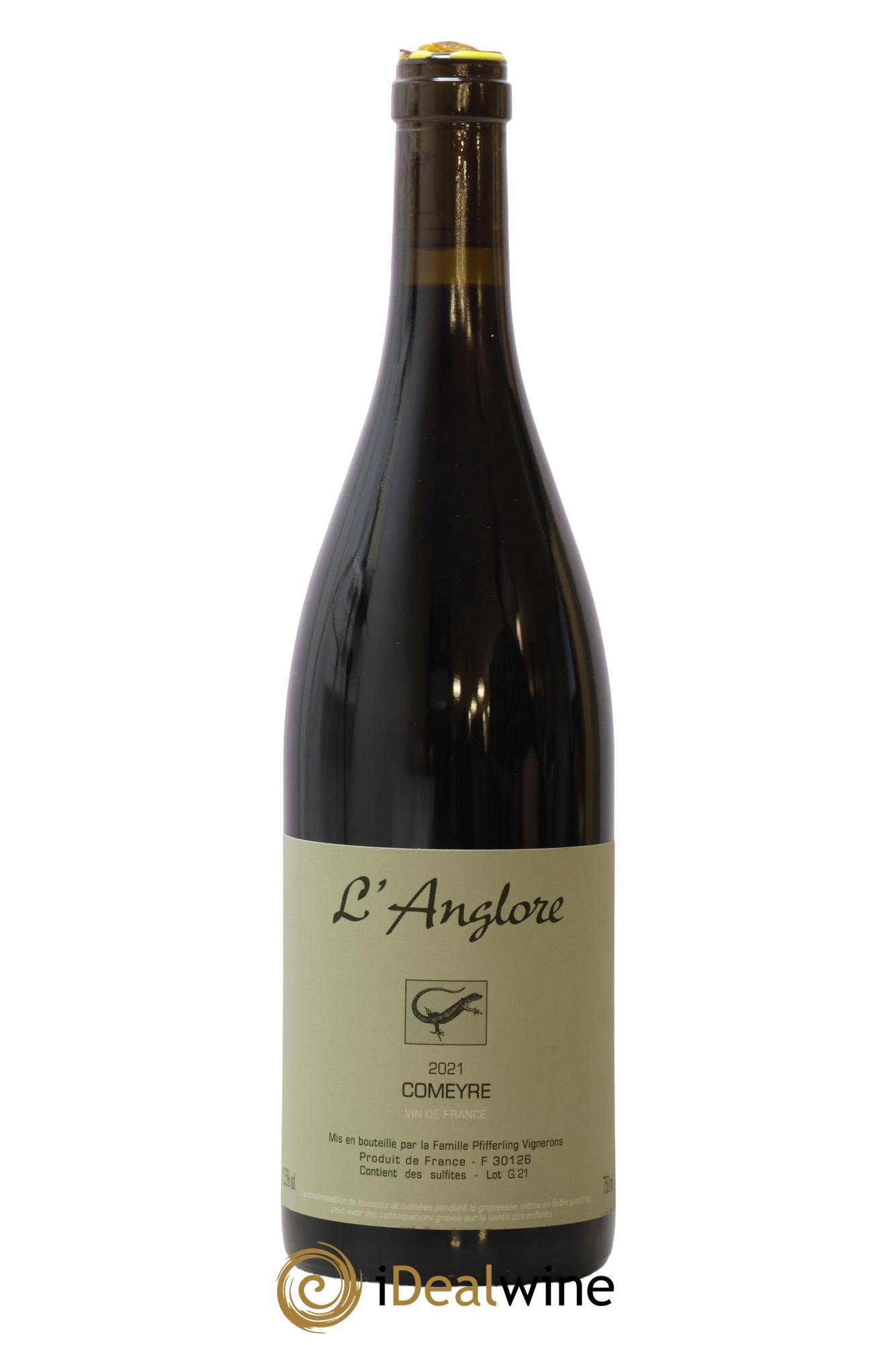 Vin de France Comeyre L'Anglore 2021 - Lot de 1 bouteille - 0