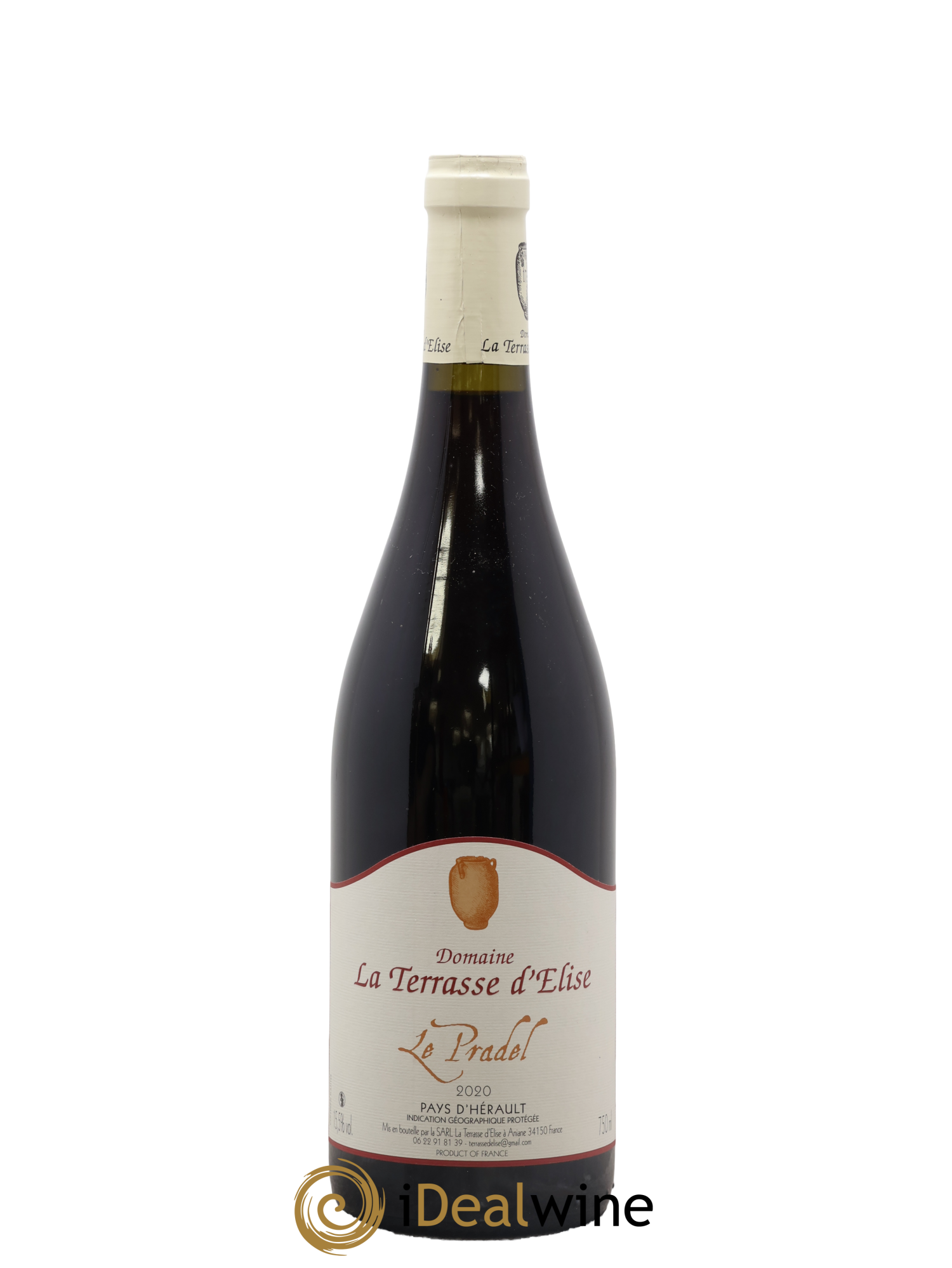 Pays d'Hérault Le Pradel Terrasse d'Elise (Domaine de la) 2020 - Lotto di 1 bottiglia - 0