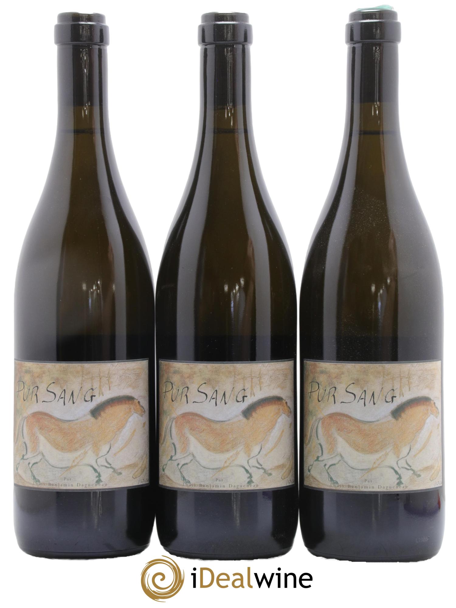 Vin de France (anciennement Pouilly-Fumé) Pur Sang Dagueneau (Domaine Didier - Louis-Benjamin) 2014 - Lotto di 3 bottiglie - 0