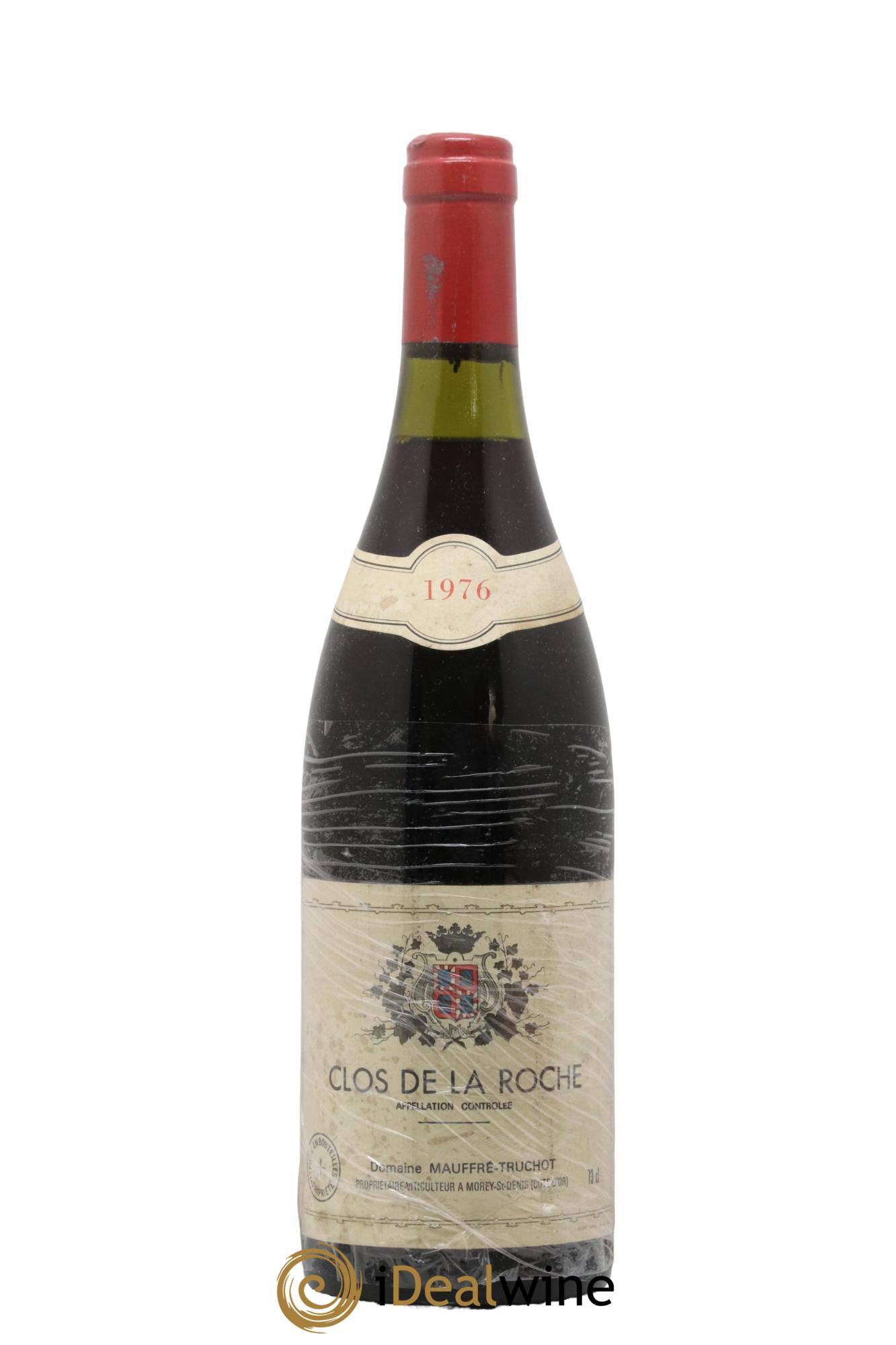 Clos de la Roche Grand Cru Mauffré-Truchot 1976 - Lot de 1 bouteille - 0