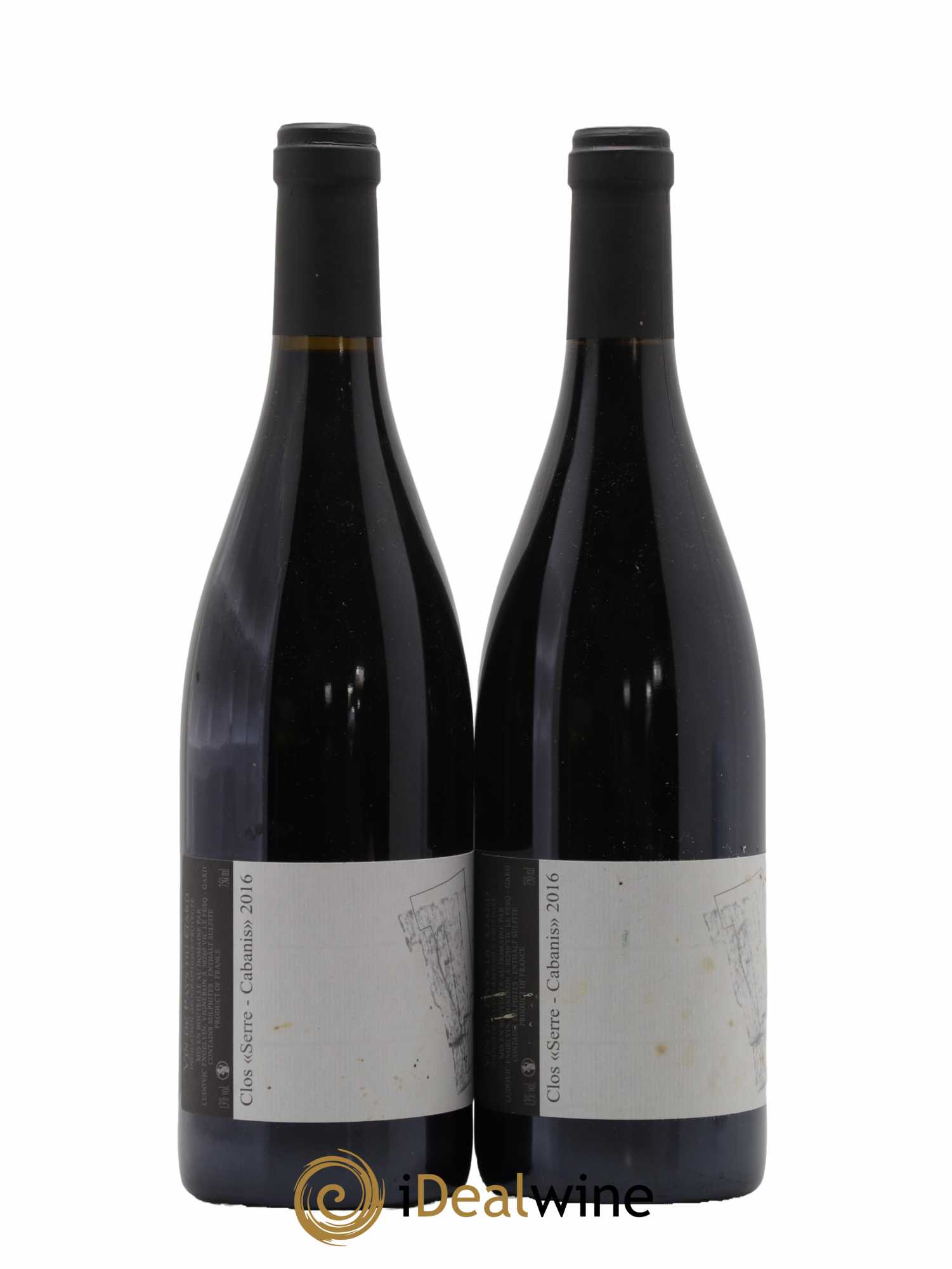 IGP Pays du Gard (Vin de Pays du Gard) Clos Serre Cabanis Ludovic Engelvin 2016 - Lot de 2 bouteilles - 1