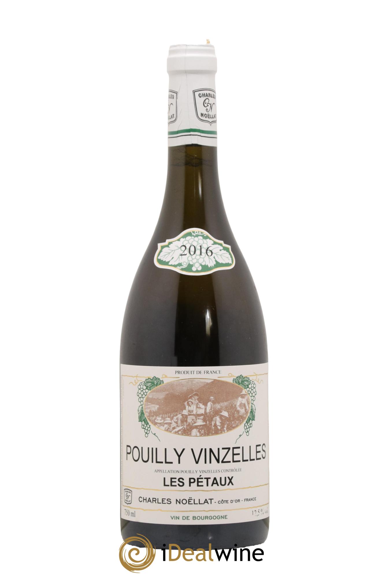 Pouilly-Vinzelles Les Petaux Domaine Charles Noellat 2016 - Lot de 1 bouteille - 0