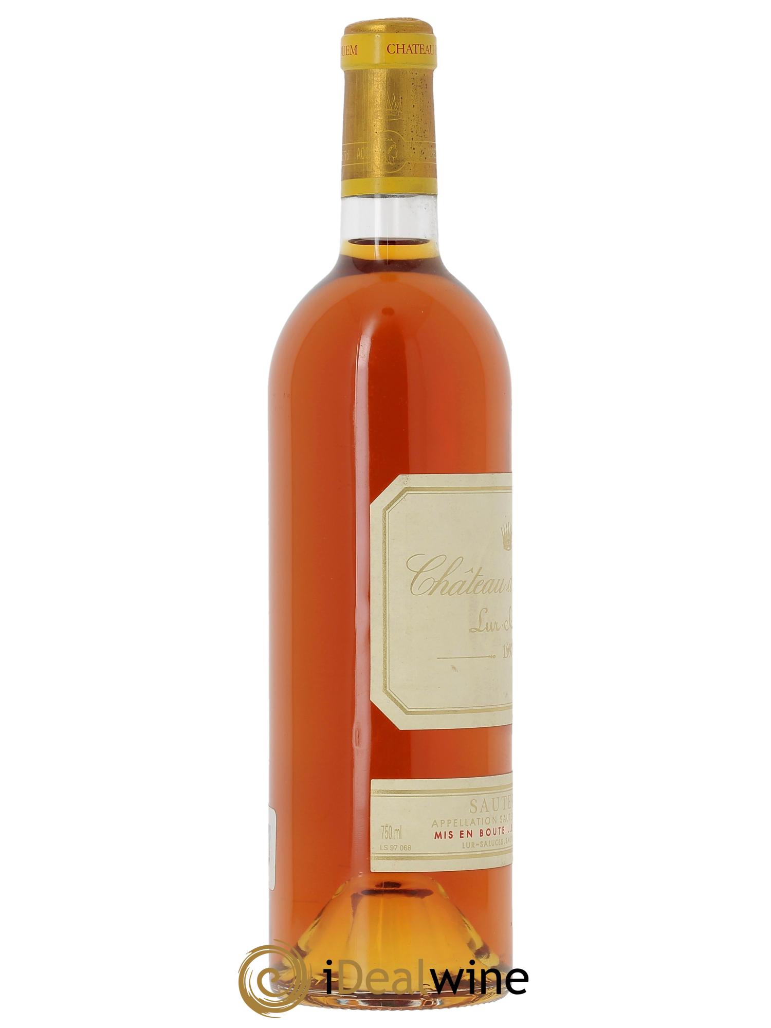 Château d' Yquem 1er Cru Classé Supérieur  1997 - Lotto di 1 bottiglia - 1