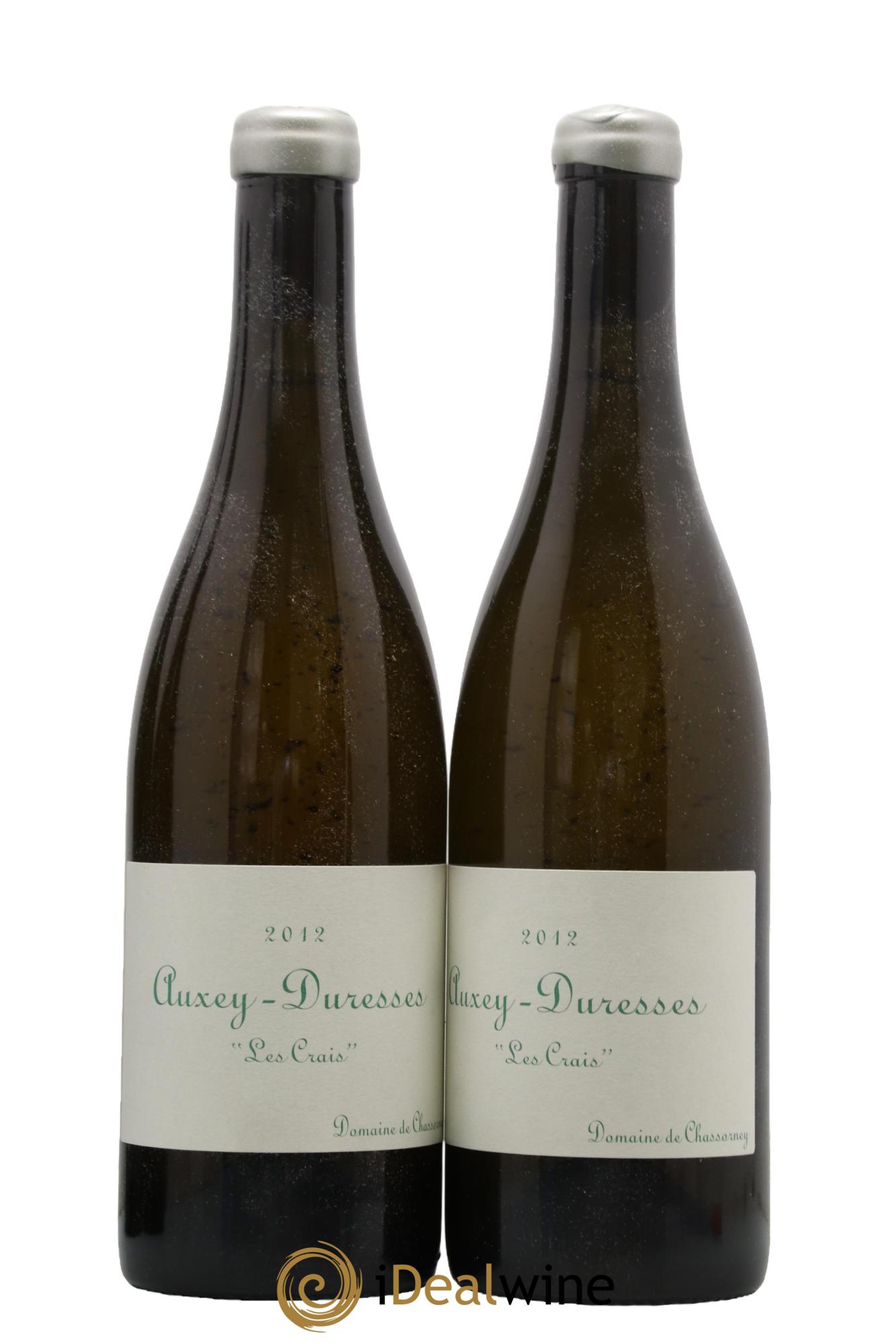 Auxey-Duresses Les Crais Domaine de Chassorney 2012 - Lot de 2 bouteilles - 0