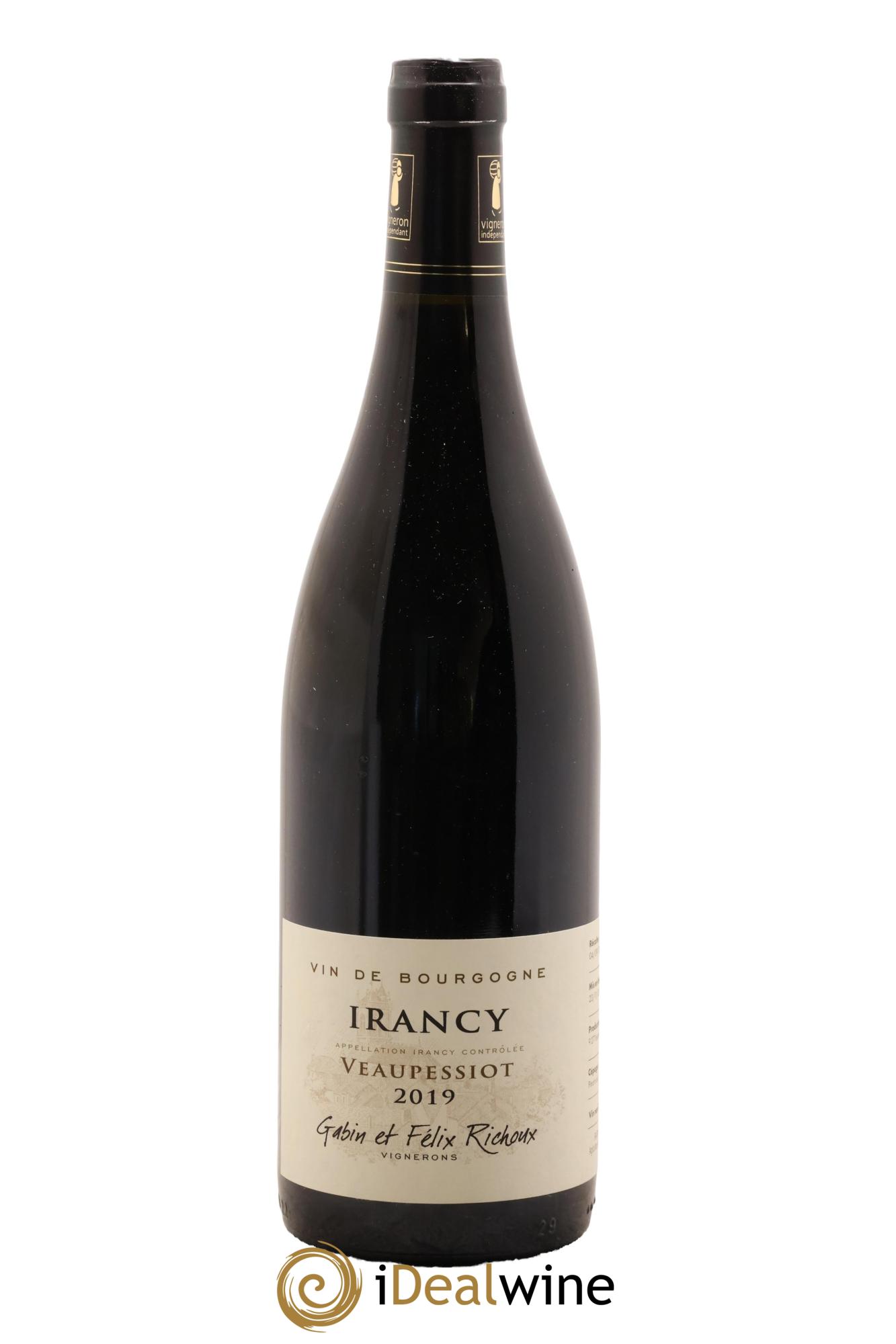 Irancy Veaupessiot Gabin et Félix 2019 - Lot de 1 bouteille - 0