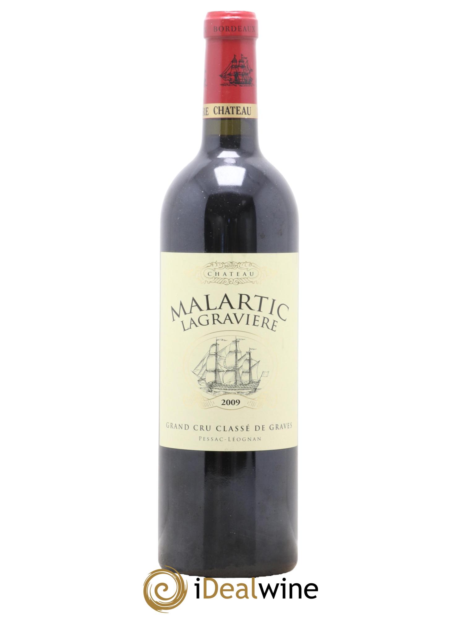 Château Malartic-Lagravière Cru Classé de Graves 2009 - Lot de 1 bouteille - 0