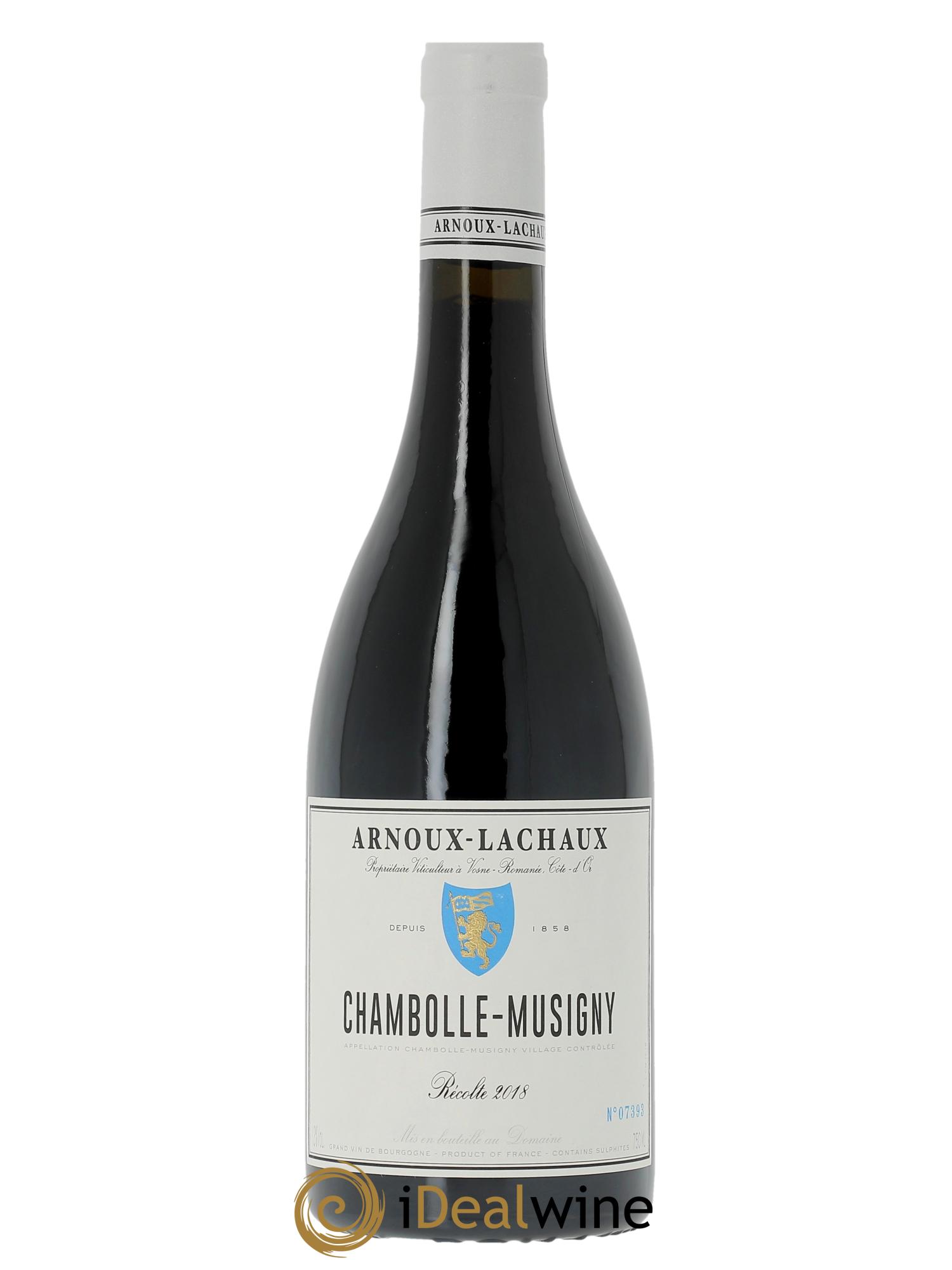 Chambolle-Musigny Arnoux-Lachaux (Domaine)  2018 - Lot of 1 bottle - 0