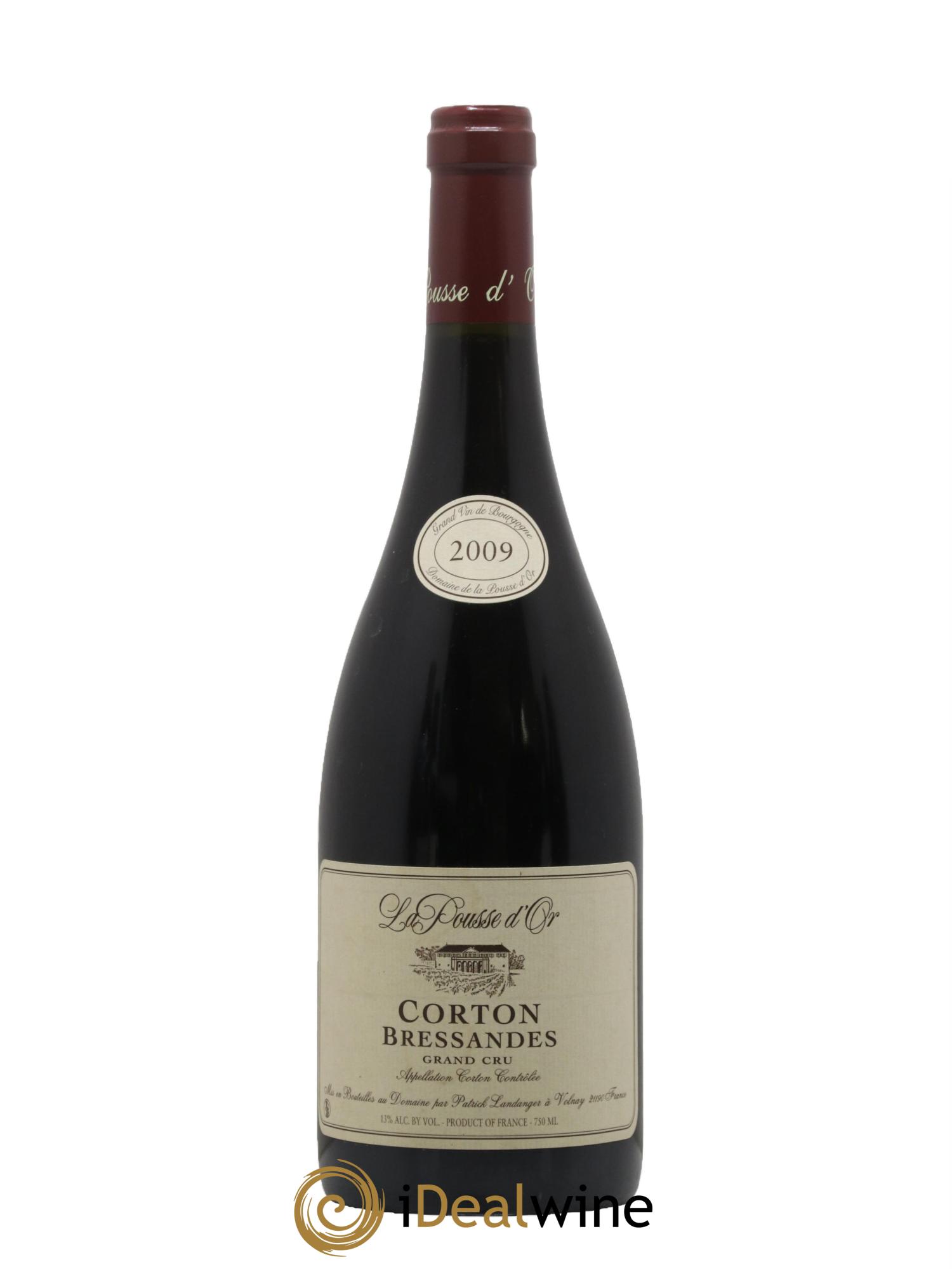 Corton Grand Cru Bressandes La Pousse d'Or (Domaine de) 2009 - Lot de 1 bouteille - 0