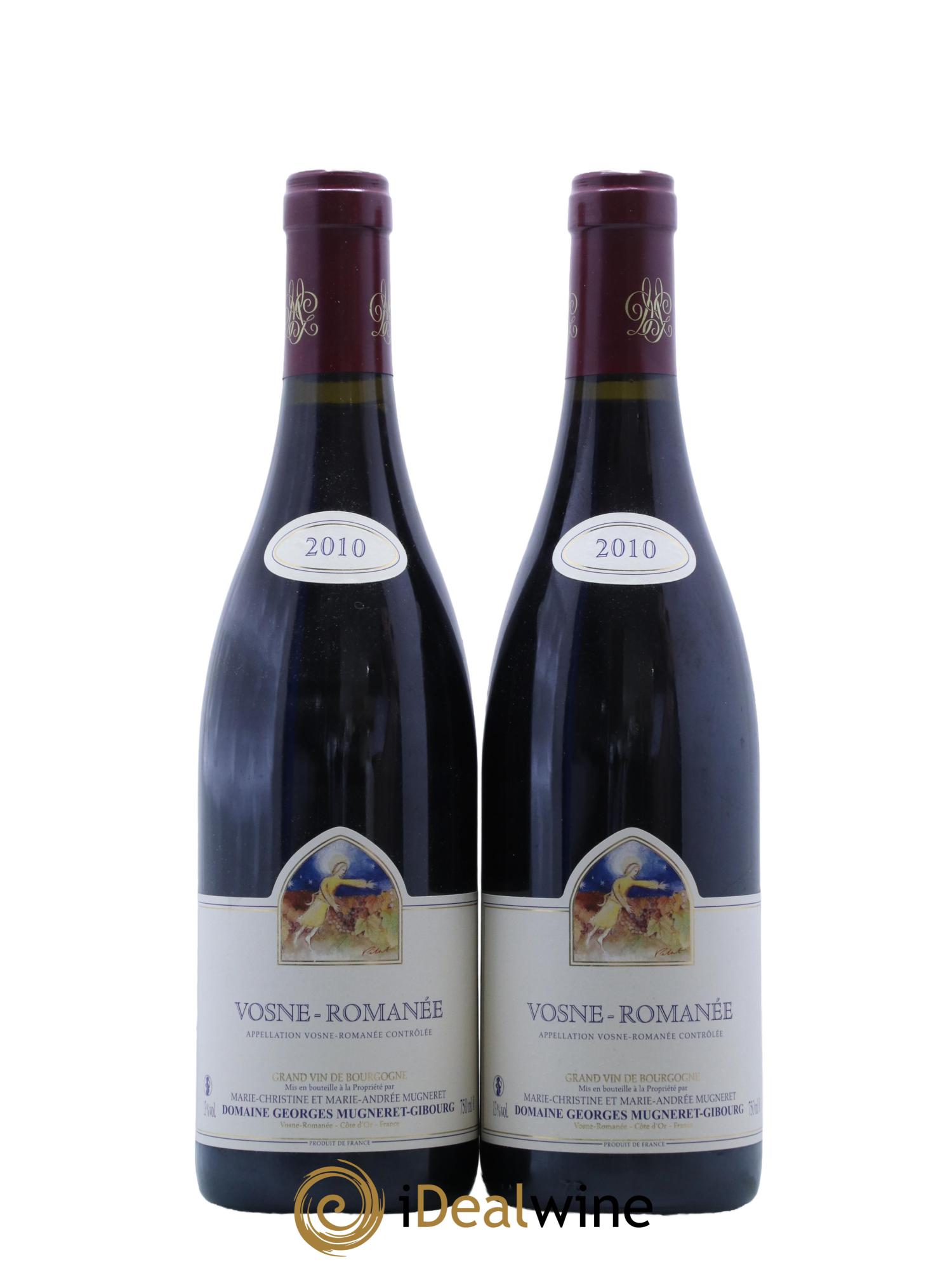 Vosne-Romanée Mugneret-Gibourg (Domaine) 2010 - Lot de 2 bouteilles - 0