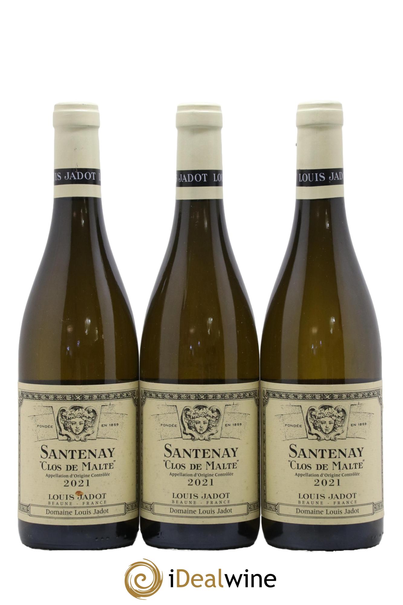 Santenay Clos de Malte Louis Jadot  2021 - Posten von 3 Flaschen - 0