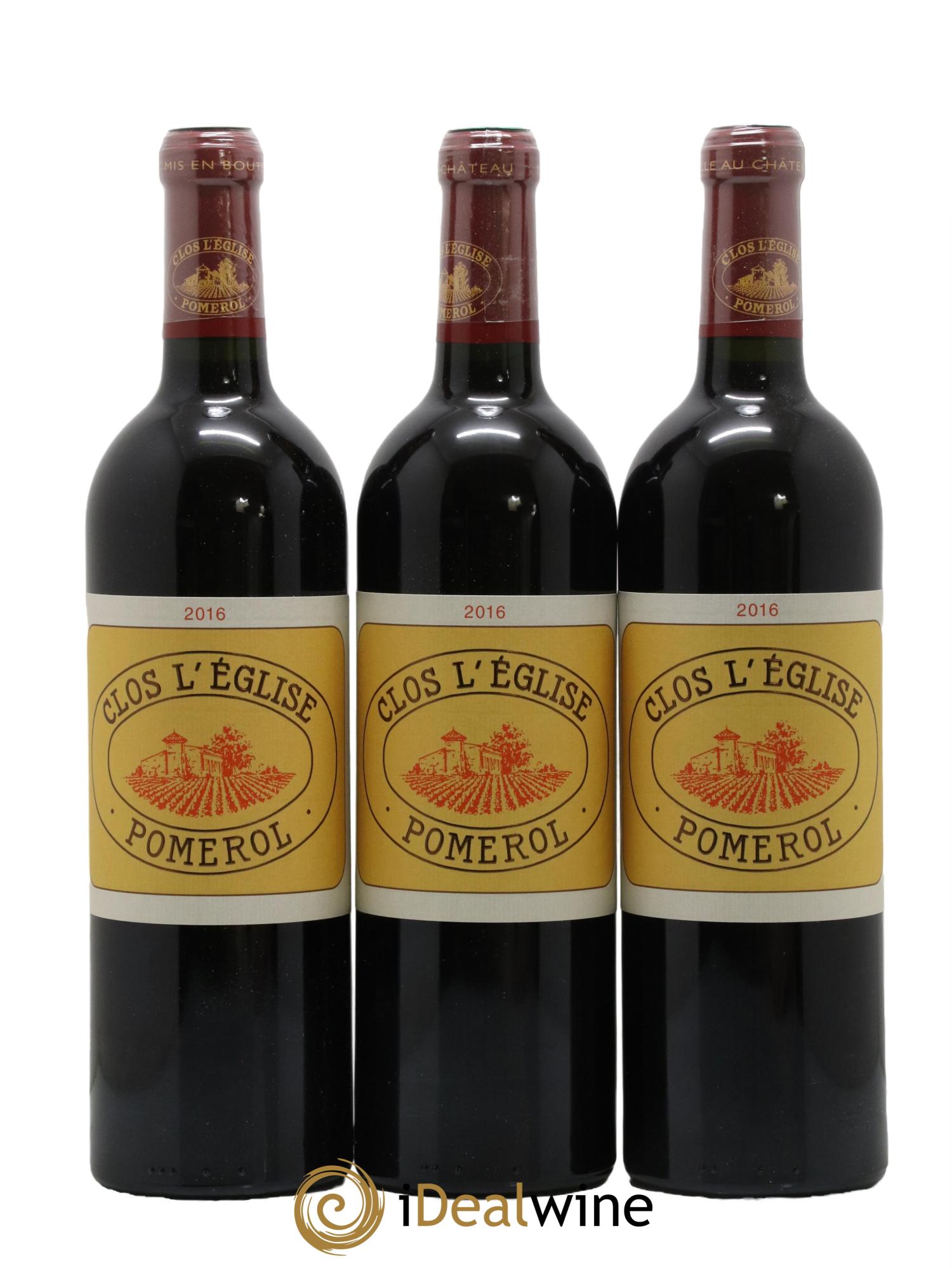 Clos l'Eglise 2016 - Lot de 6 bouteilles - 1