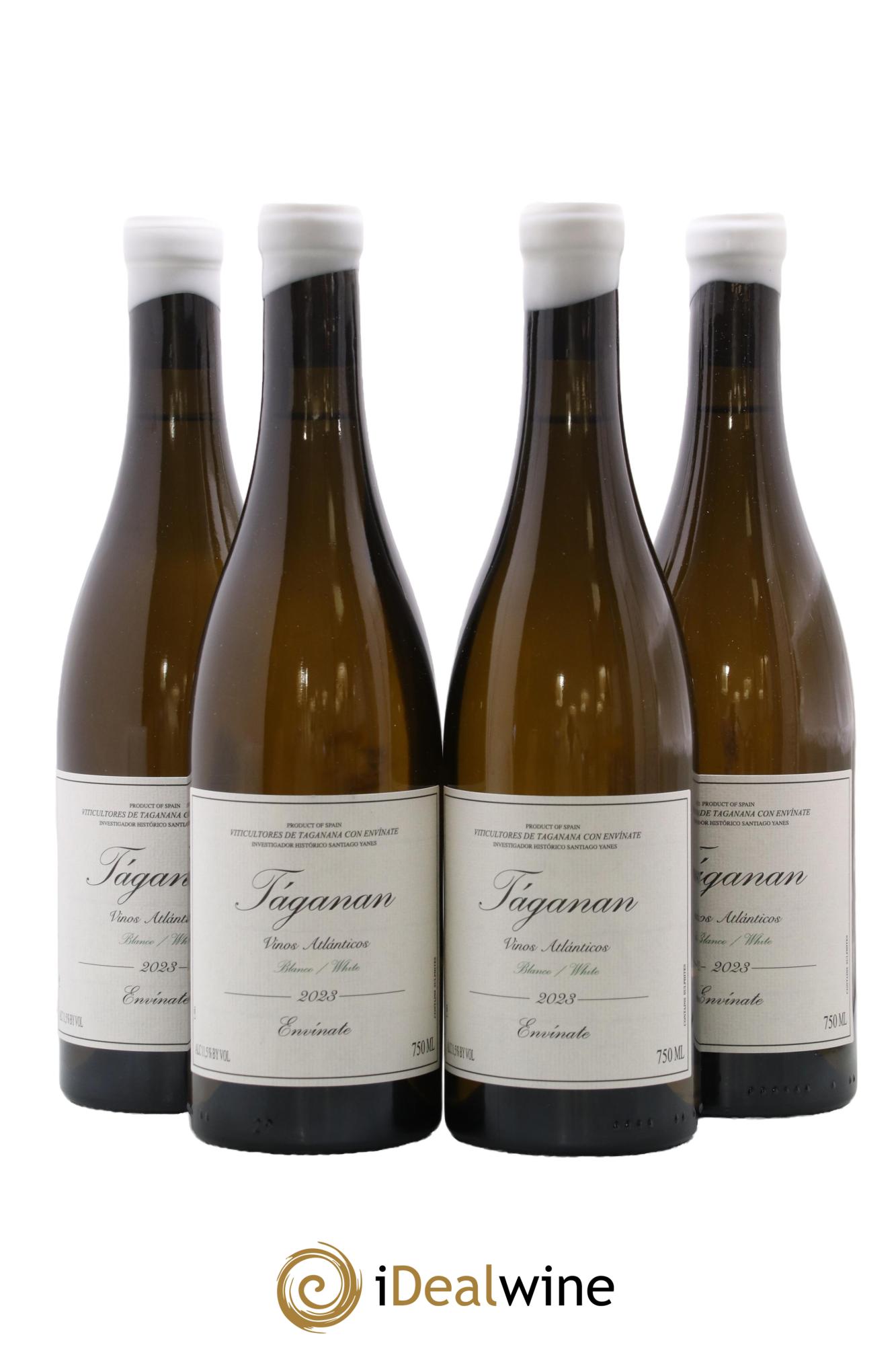 Vinos Atlántico Táganan Blanco Envinate 2023 - Lot de 4 bouteilles - 0