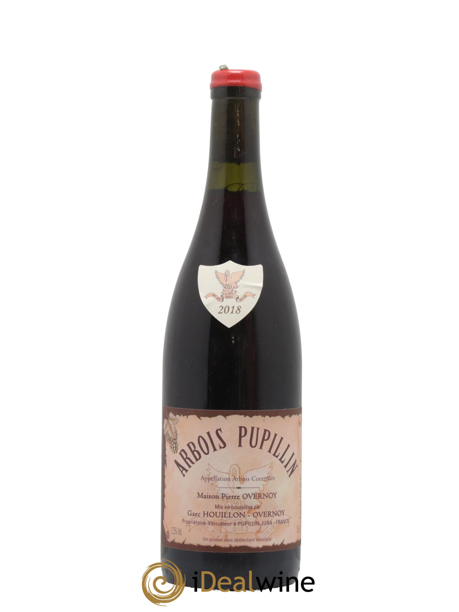 Arbois-Pupillin Poulsard (cire rouge) Overnoy-Houillon (Domaine) 2018 - Lot de 1 bouteille - 0