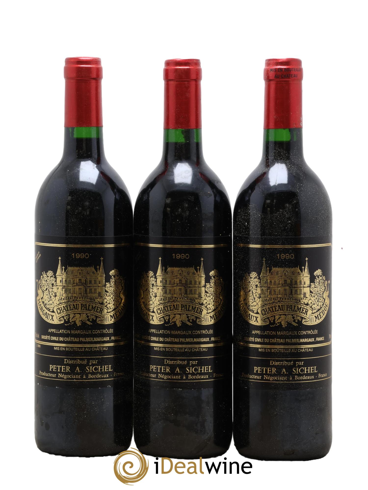 Château Palmer 3ème Grand Cru Classé 1990 - Lot de 12 bouteilles - 4