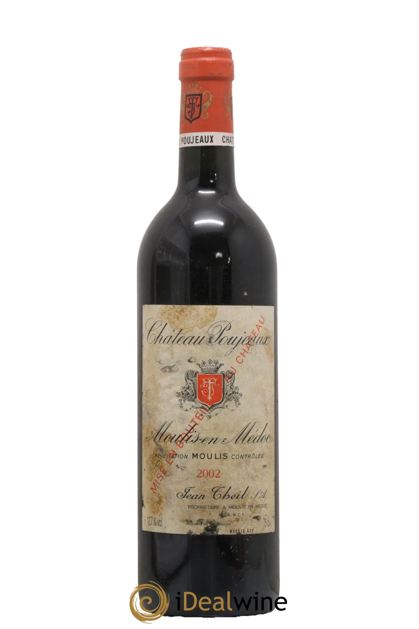 Château Poujeaux 2002 - Lot of 1 bottle - 0