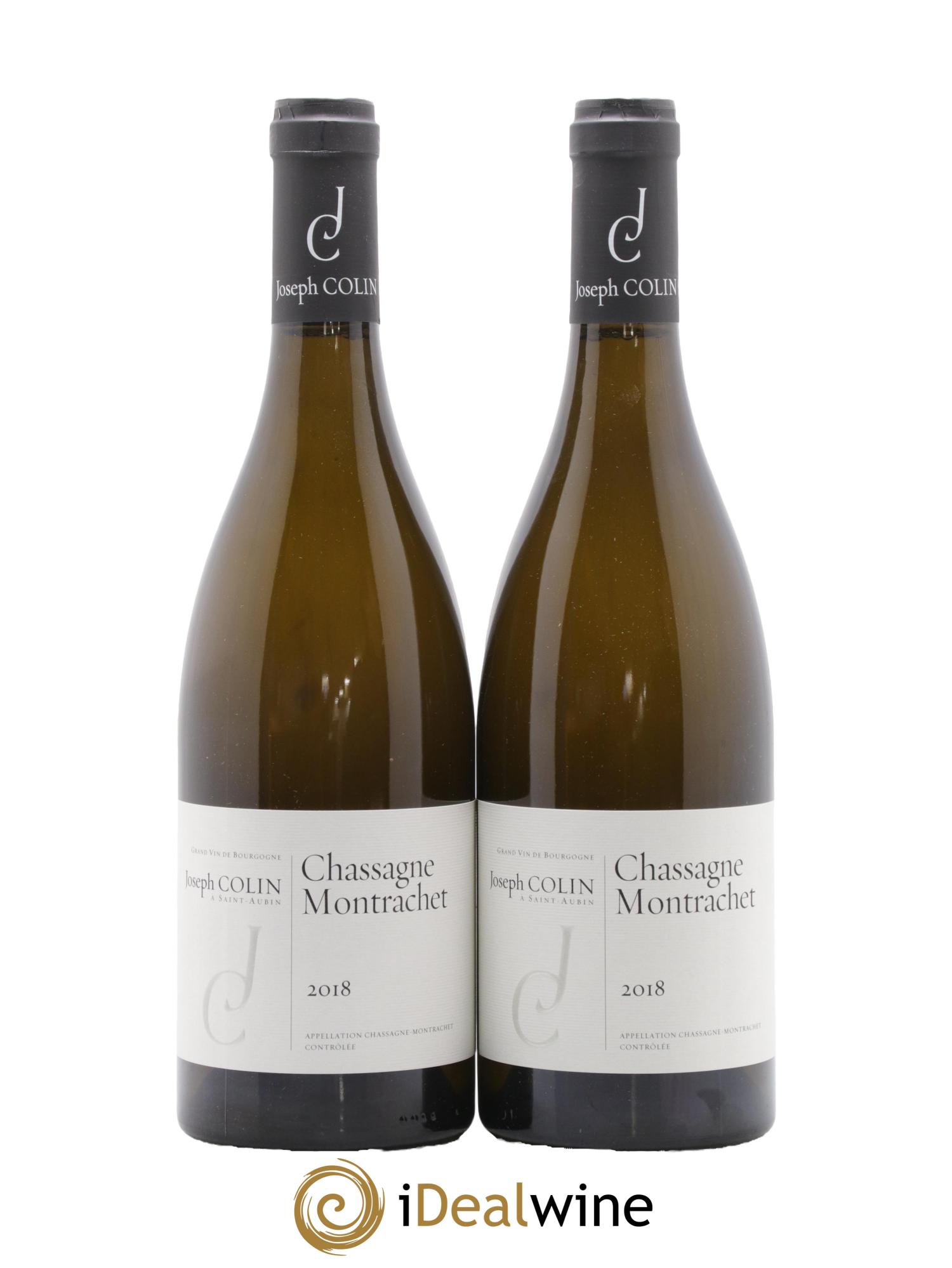 Chassagne-Montrachet Joseph Colin 2018 - Lot de 2 bouteilles - 0