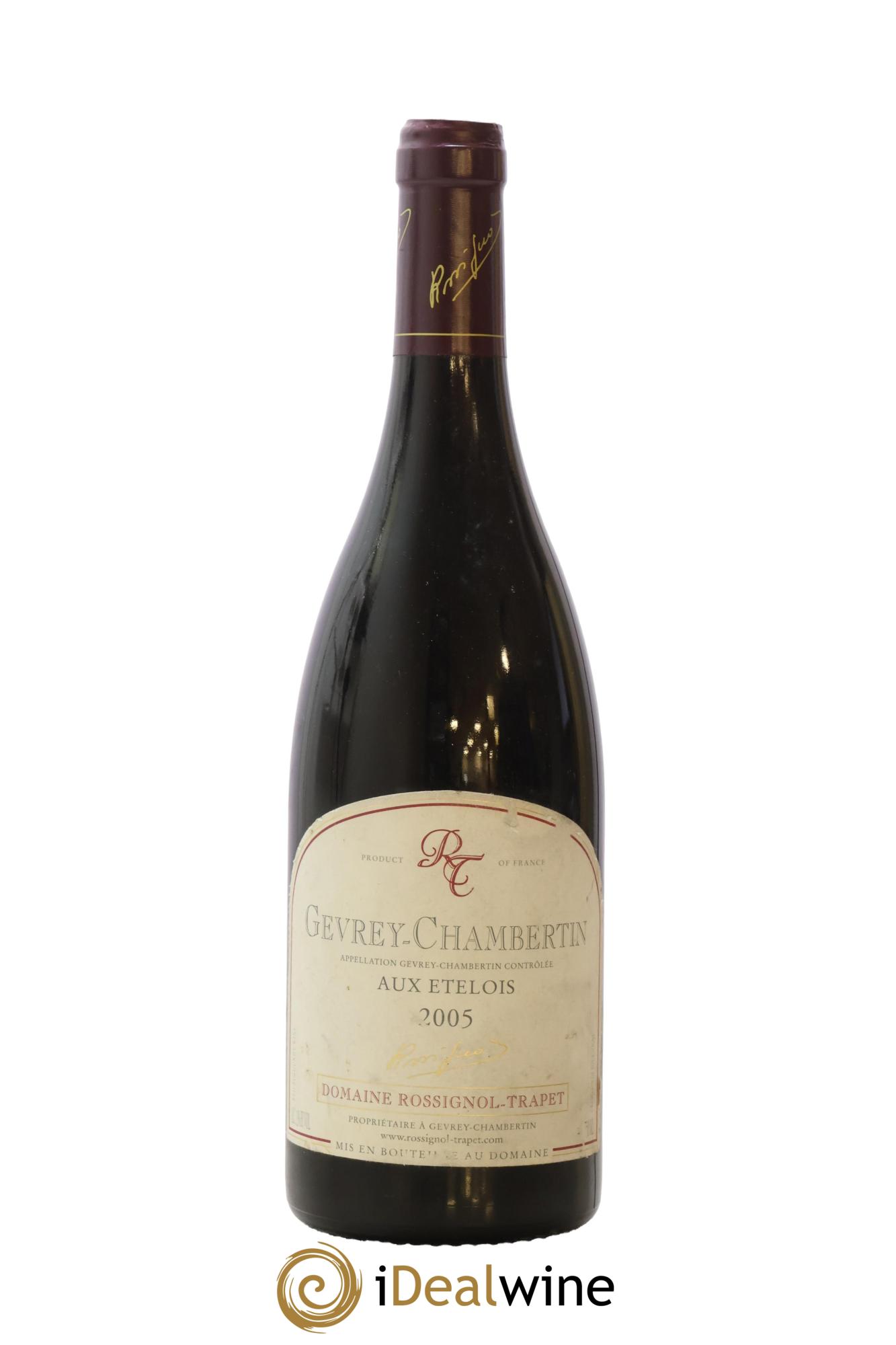 Gevrey-Chambertin Aux Etelois Rossignol-Trapet (Domaine) 2005 - Lot of 1 bottle - 0