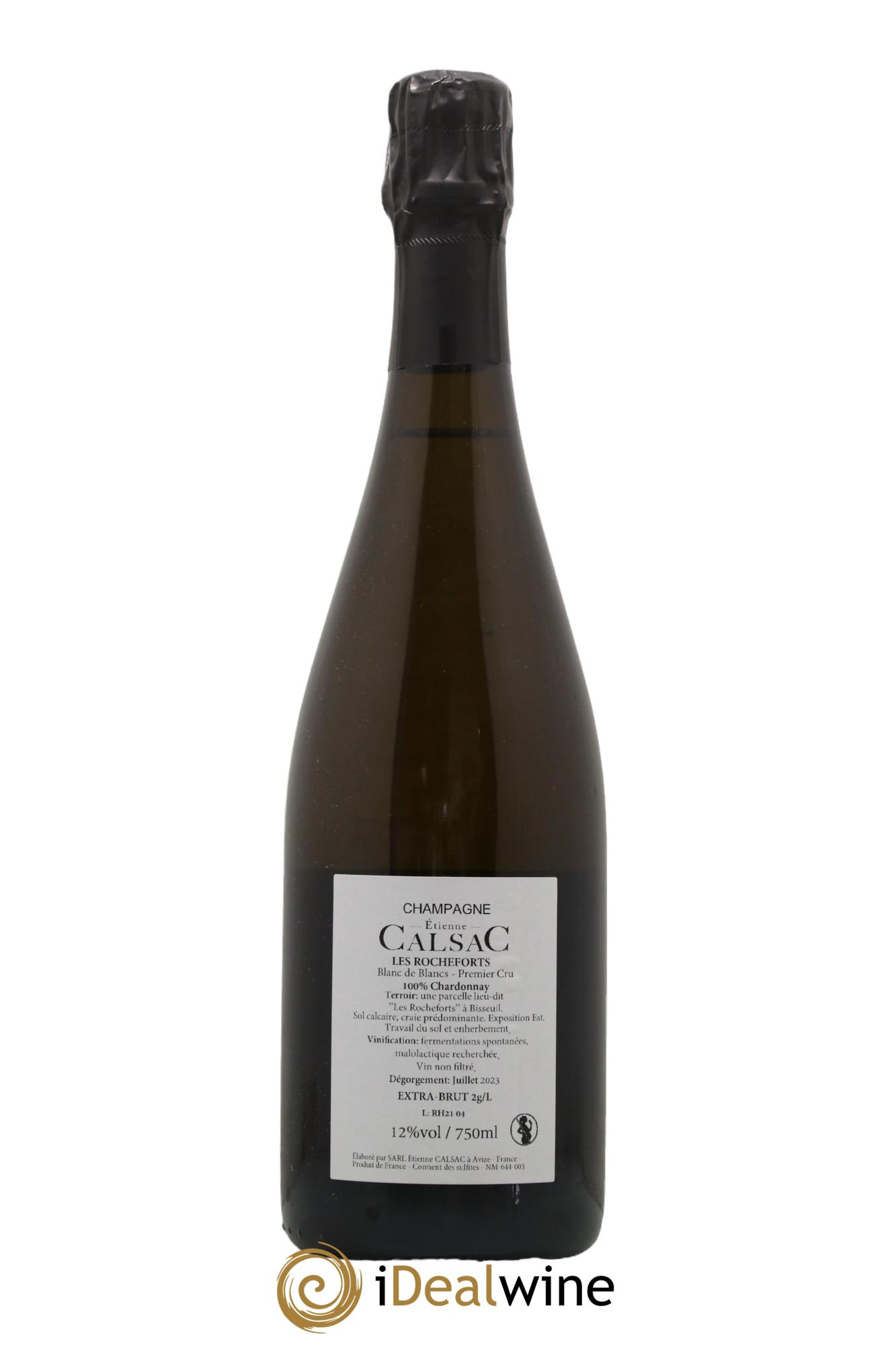 Les Rocheforts 1er Cru Extra-Brut Etienne Calsac  - Lot of 1 bottle - 1