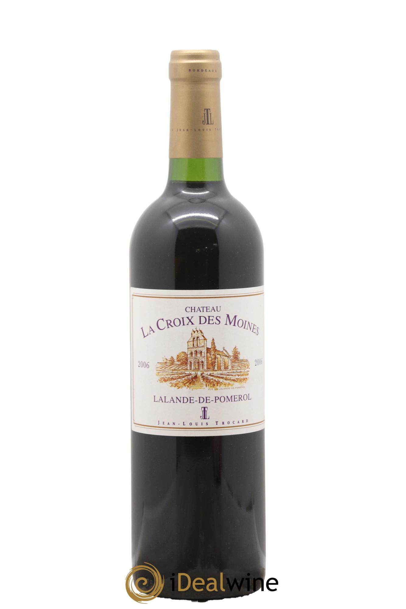 Lalande-de-Pomerol Château La Croix des Moines 2006 - Lot de 1 bouteille - 0