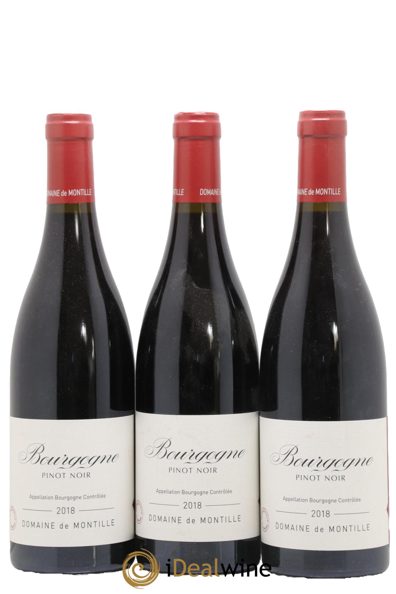 Bourgogne De Montille (Domaine) 2018 - Lot de 3 bouteilles - 0